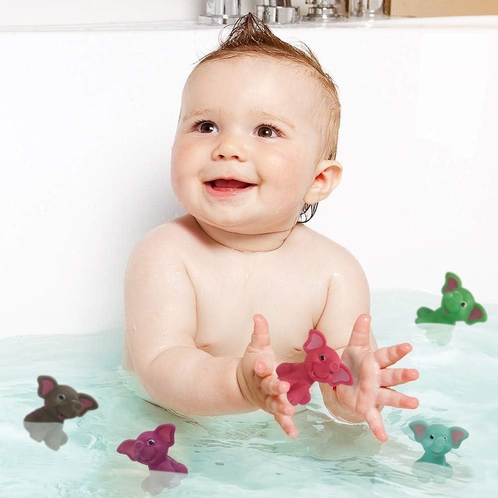 Juguetes de Baño Elefantes de Goma ArtCreativity - 12 Piezas