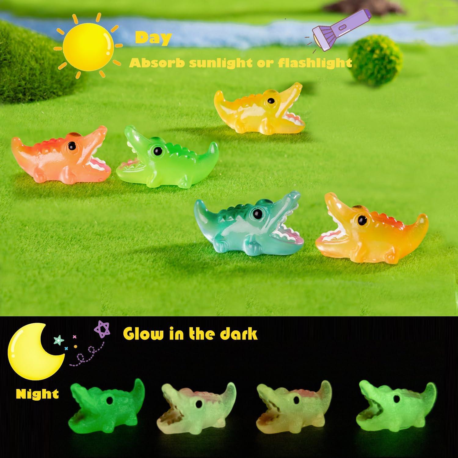 150 Figuras de Animales Miniatura Luminosa U-Zimikee 2.54cm