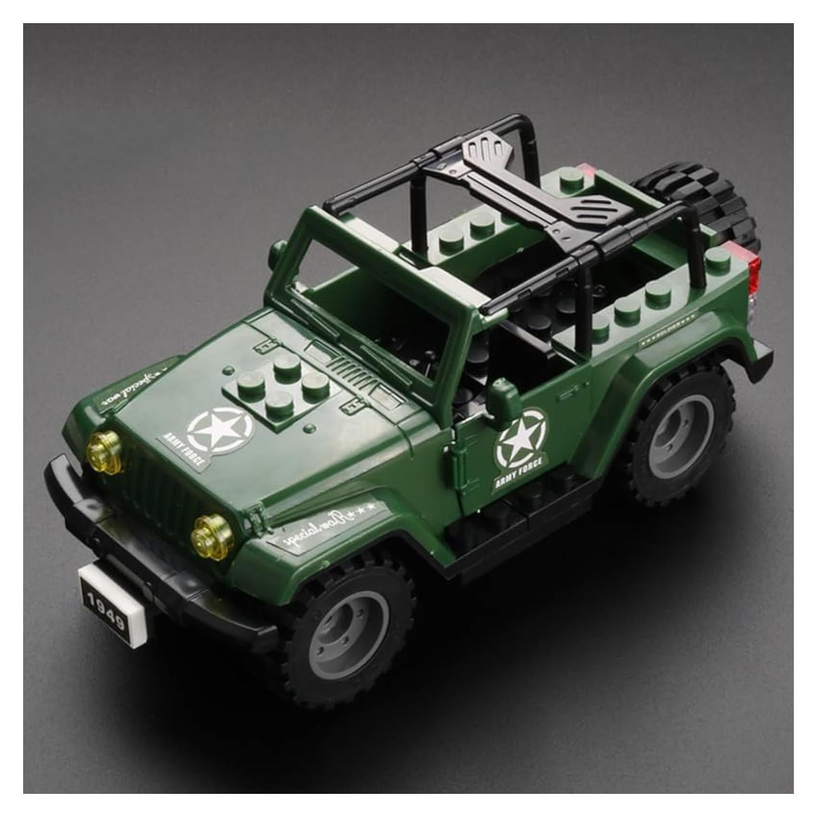 Bloque de Construcción Vehículo Militar GUANGDONG 57 Piezas