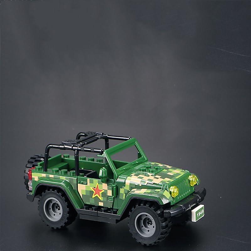 Bloque de Construcción Vehículo Militar GUANGDONG 57 Piezas
