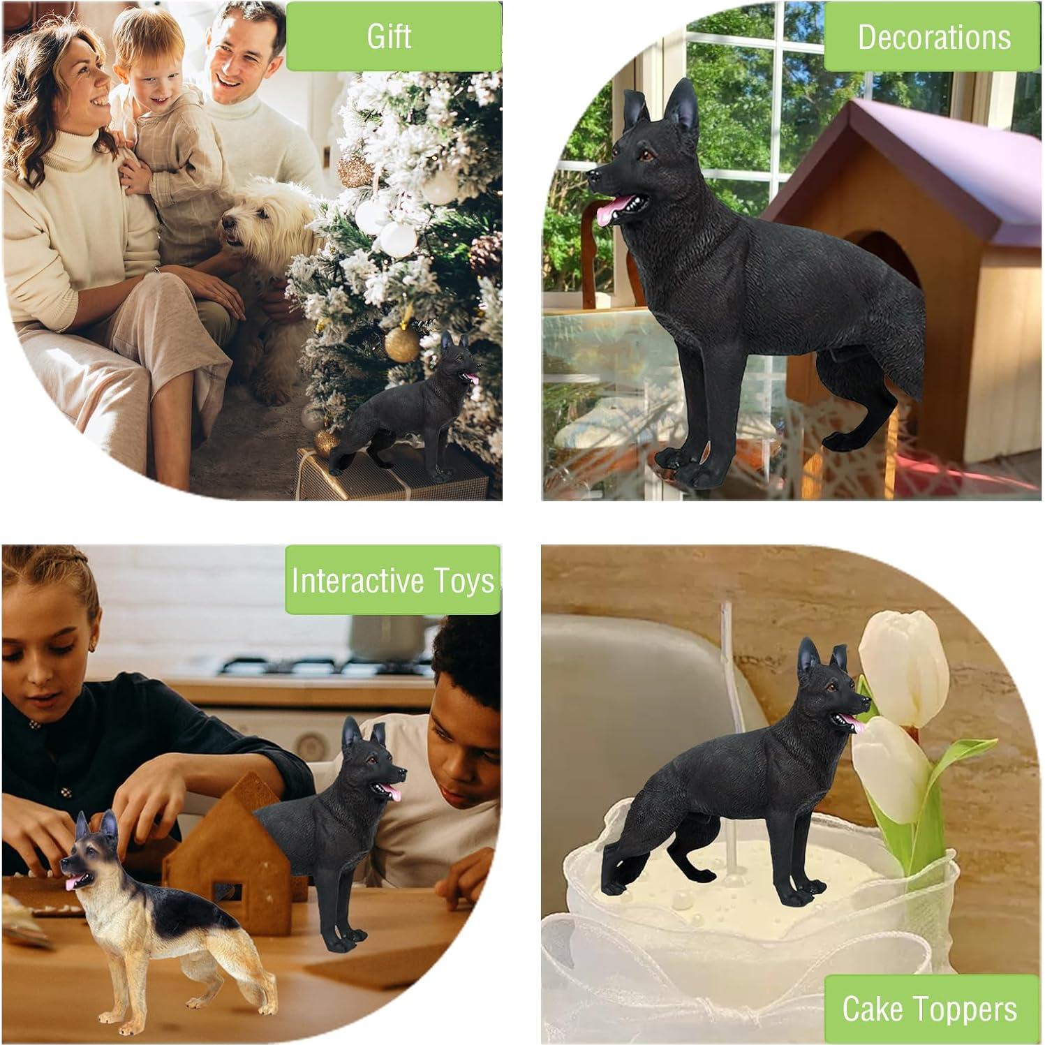 Figurita de Perro Pastor Alemán EOIVSH 20.1 cm Realista