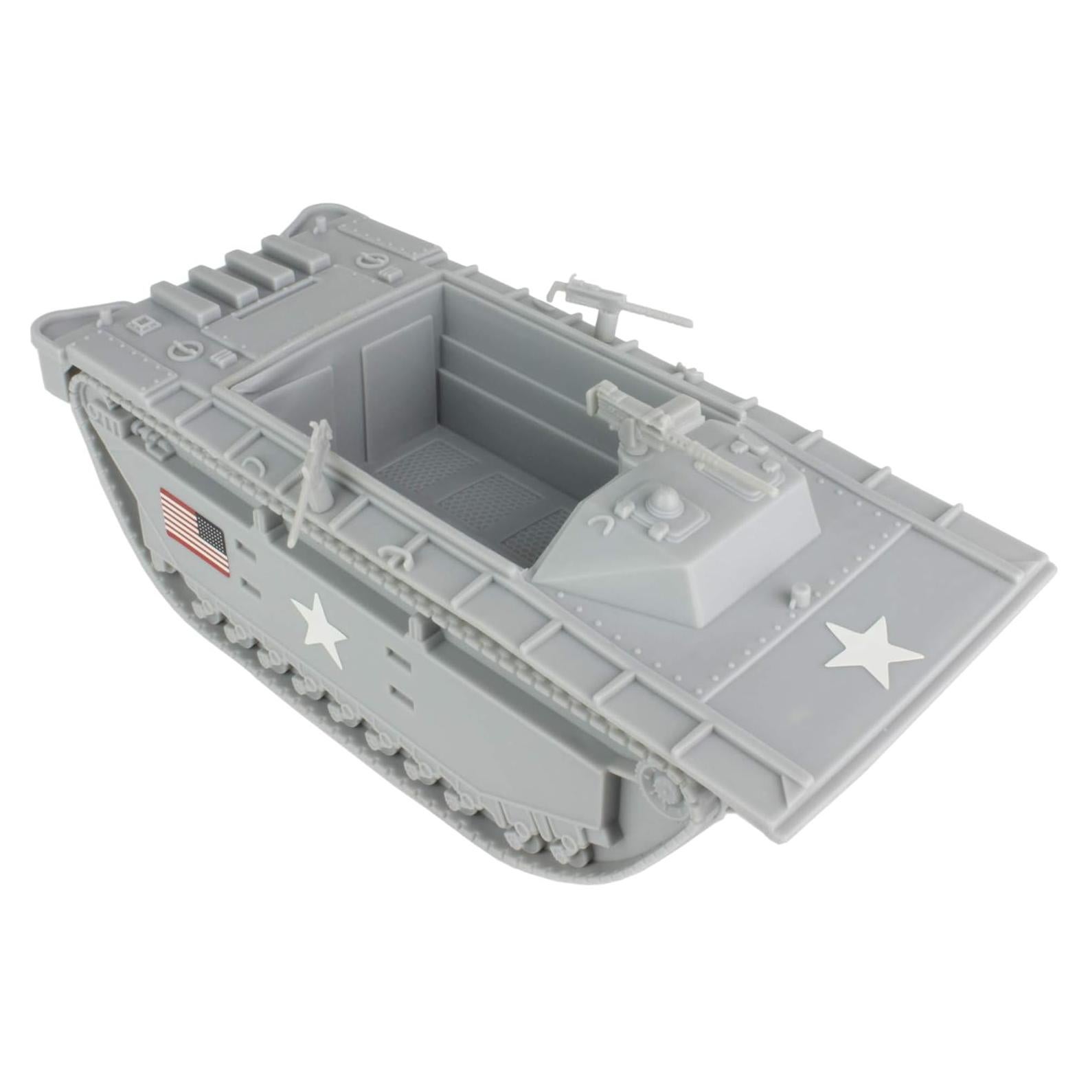 Vehículo Anfibio BMC WW2 Amtrac LVT-2 1:32 Gris