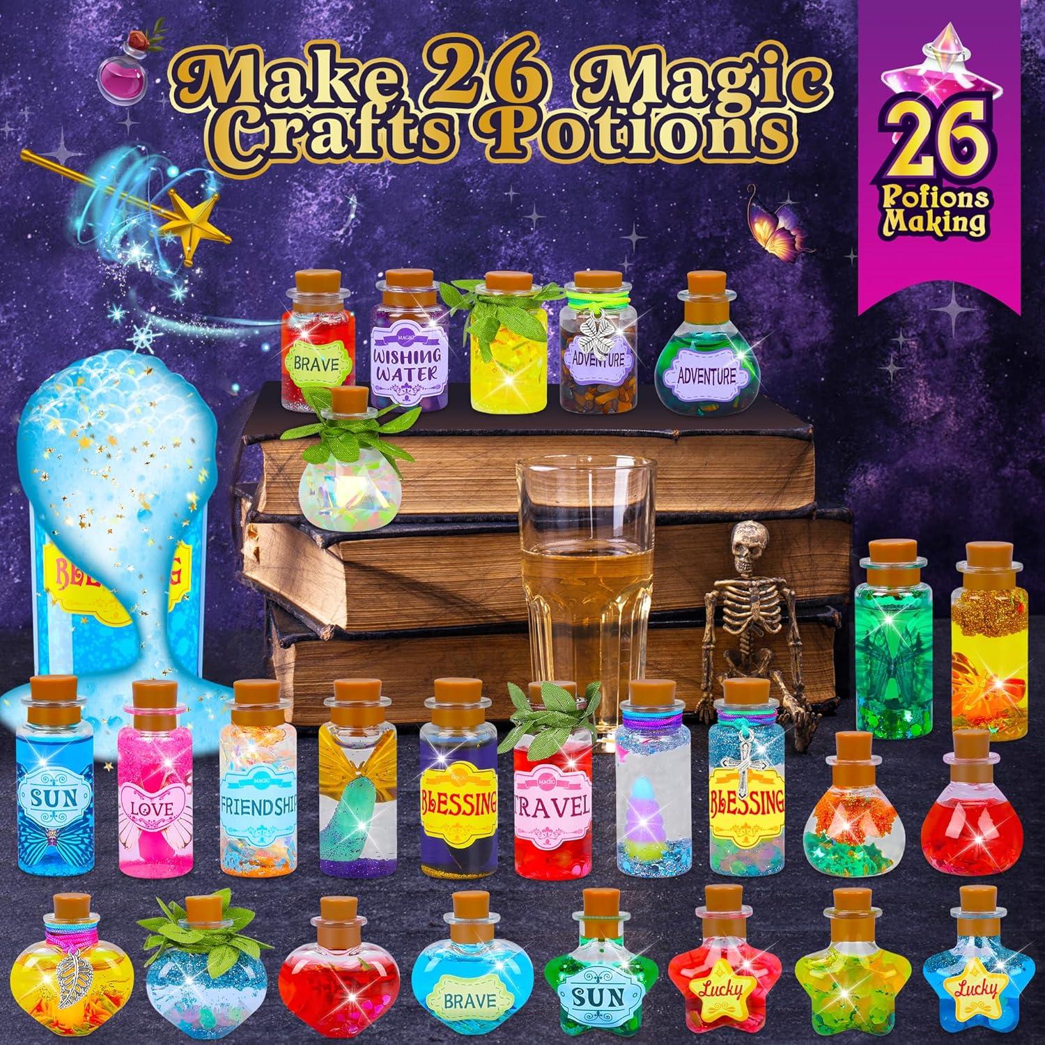 Kit de Pociones Mágicas CARTELL - 26 Botellas DIY para Niños