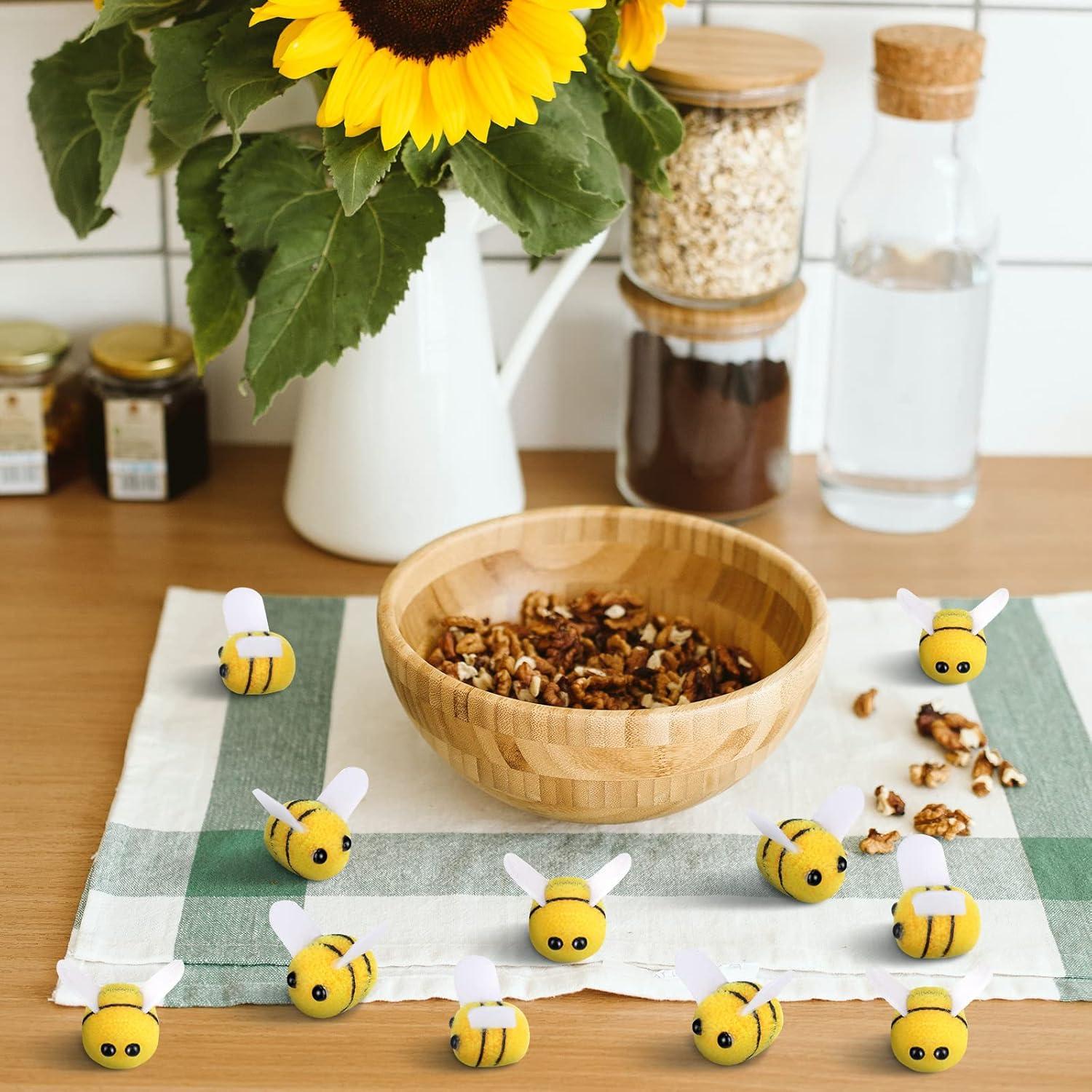 Bolas de Fieltro Abejas Yunsailing 100 Pcs Manualidades
