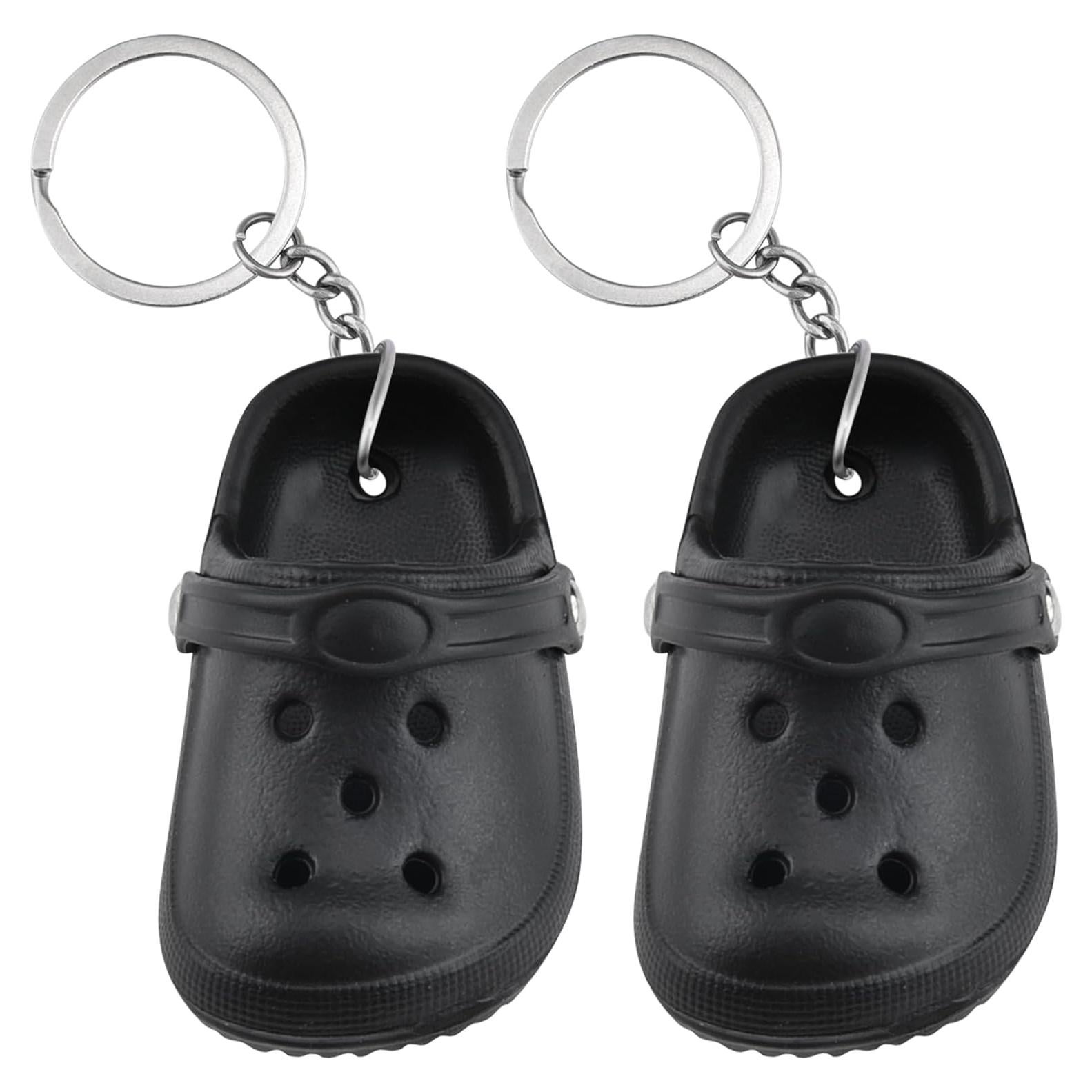 Llaveros de Zapatos Lindos para Mujeres - 2 Piezas Negros