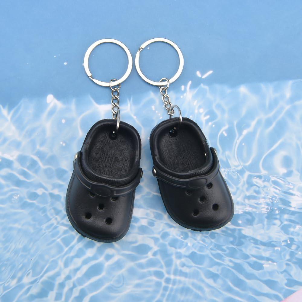 Llaveros de Zapatos Lindos para Mujeres - 2 Piezas Negros