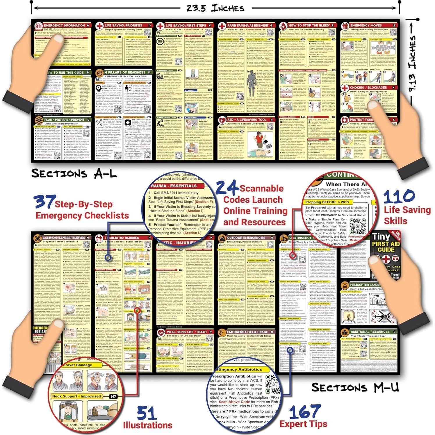 Guía de Primeros Auxilios Pequeña ULTIMATE SURVIVAL TIPS 167 Consejos