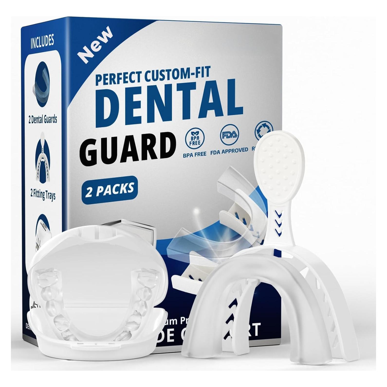 Paquete de 2 Protectores Nocturnos Natrlteeth para Bruxismo