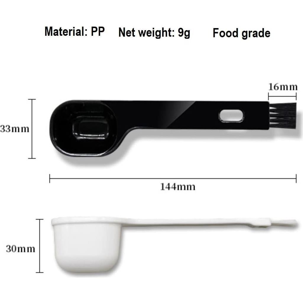 Juego de 4 Cucharas de Café con Cepillo Sunta 25 ml