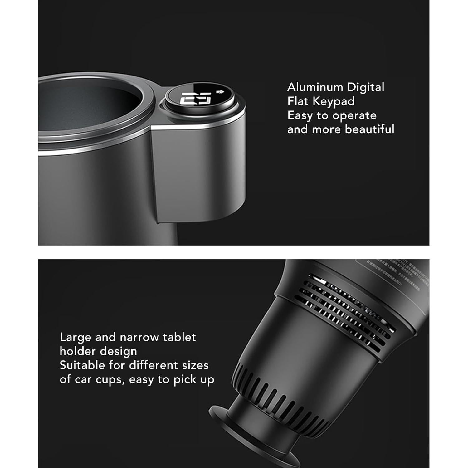 Calentador Enfriador de Tazas 2-en-1 Pyhodist 12V Portátil