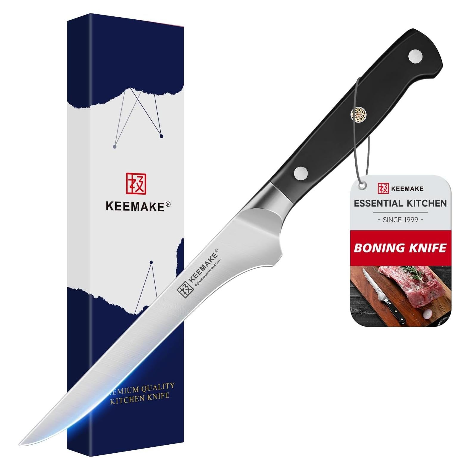 Cuchillo Deshuesar KEEMAKE 13.97 cm Acero Inoxidable Profesional