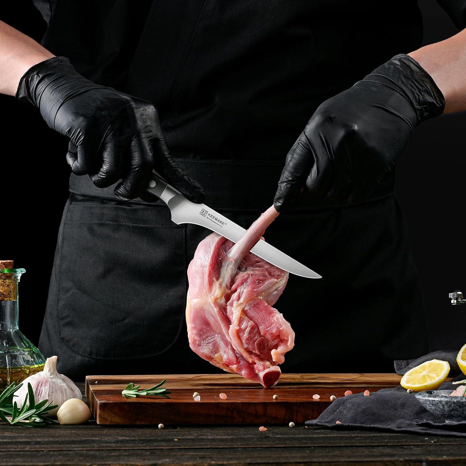 Cuchillo Deshuesar KEEMAKE 13.97 cm Acero Inoxidable Profesional