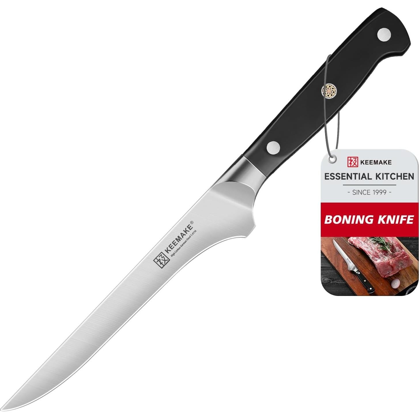 Cuchillo Deshuesar KEEMAKE 13.97 cm Acero Inoxidable Profesional
