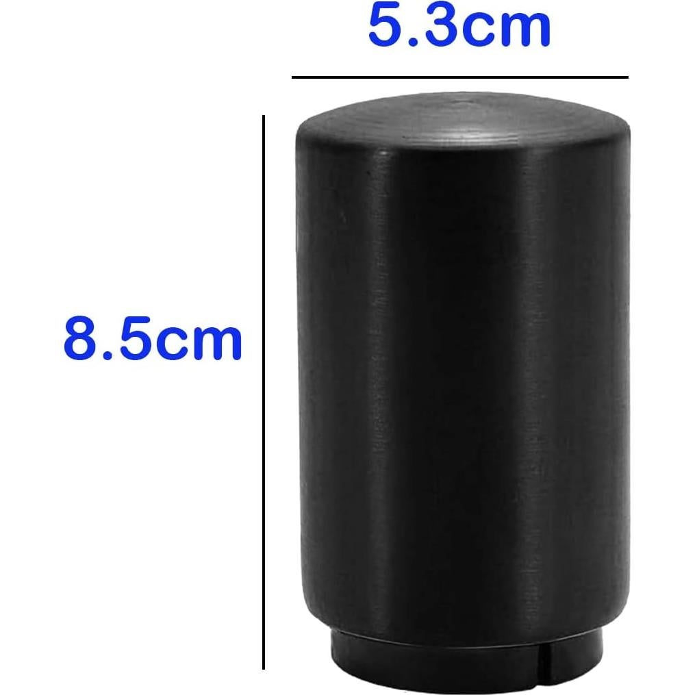 Abrebotellas Automático Acero Inoxidable Magnético Negro