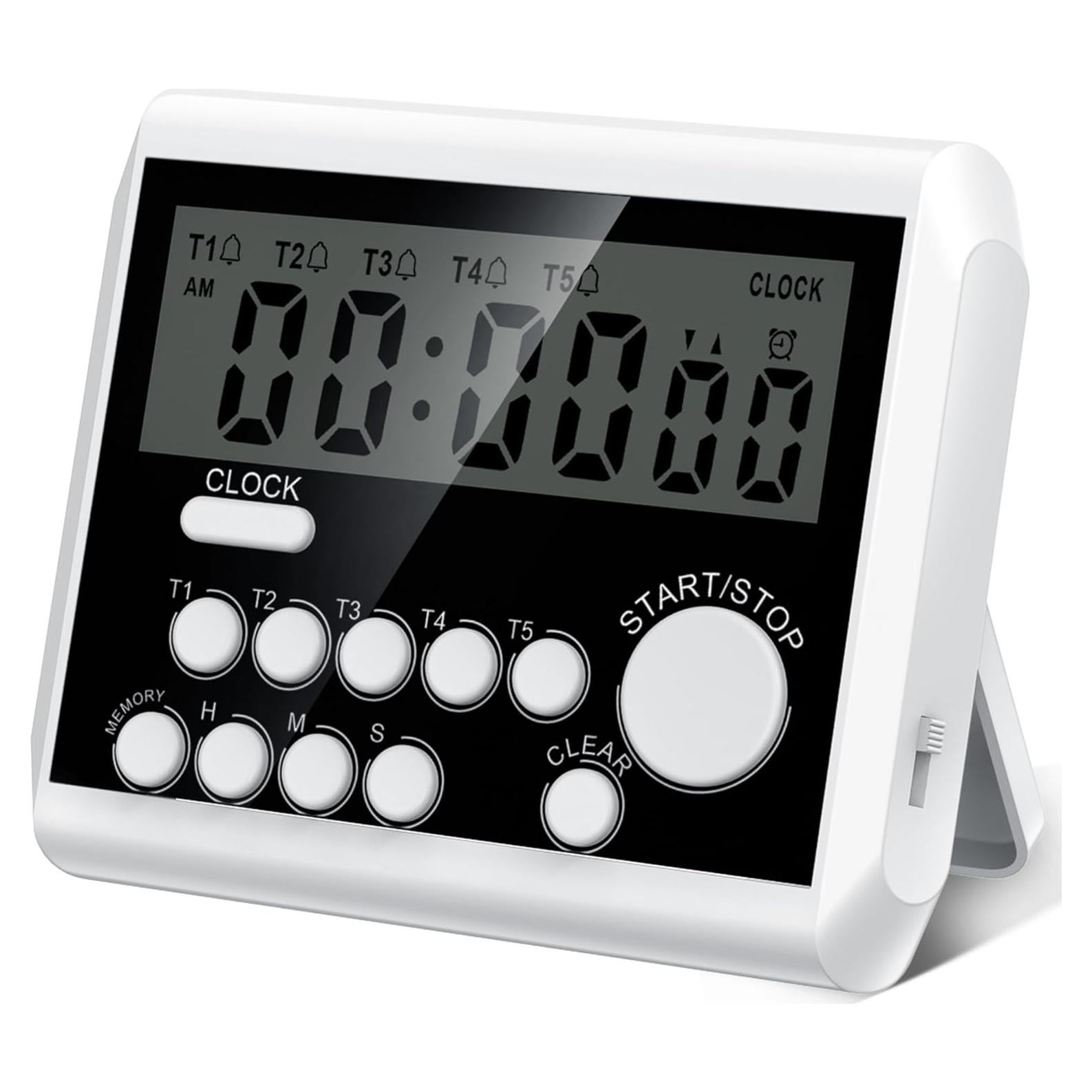 Temporizador Digital 5 Canales REXS YS355 con Pantalla LCD