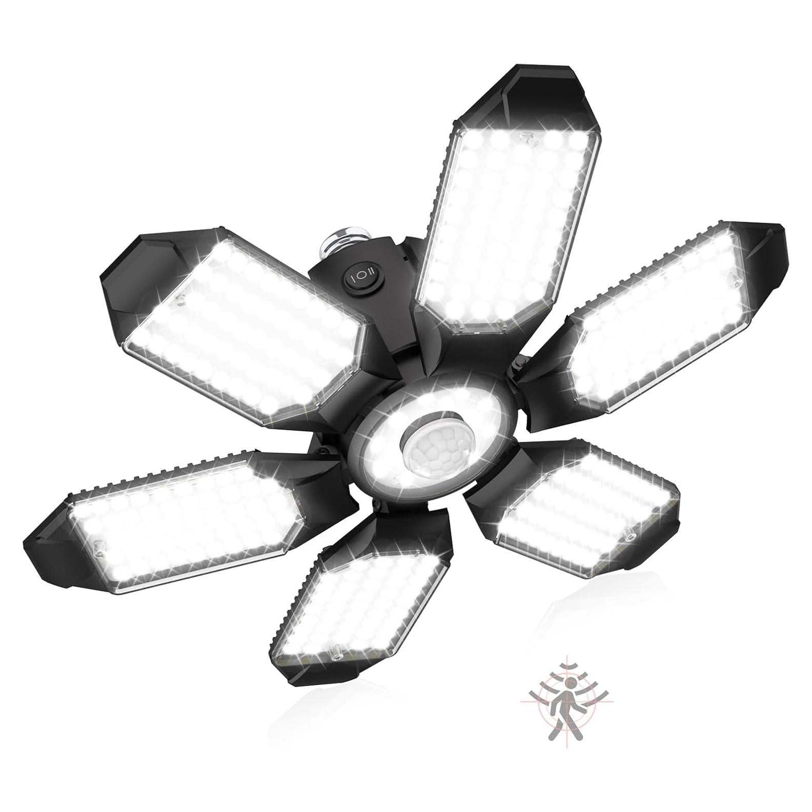 Luz de Taller LED Toberich 20000LM con Sensor de Movimiento