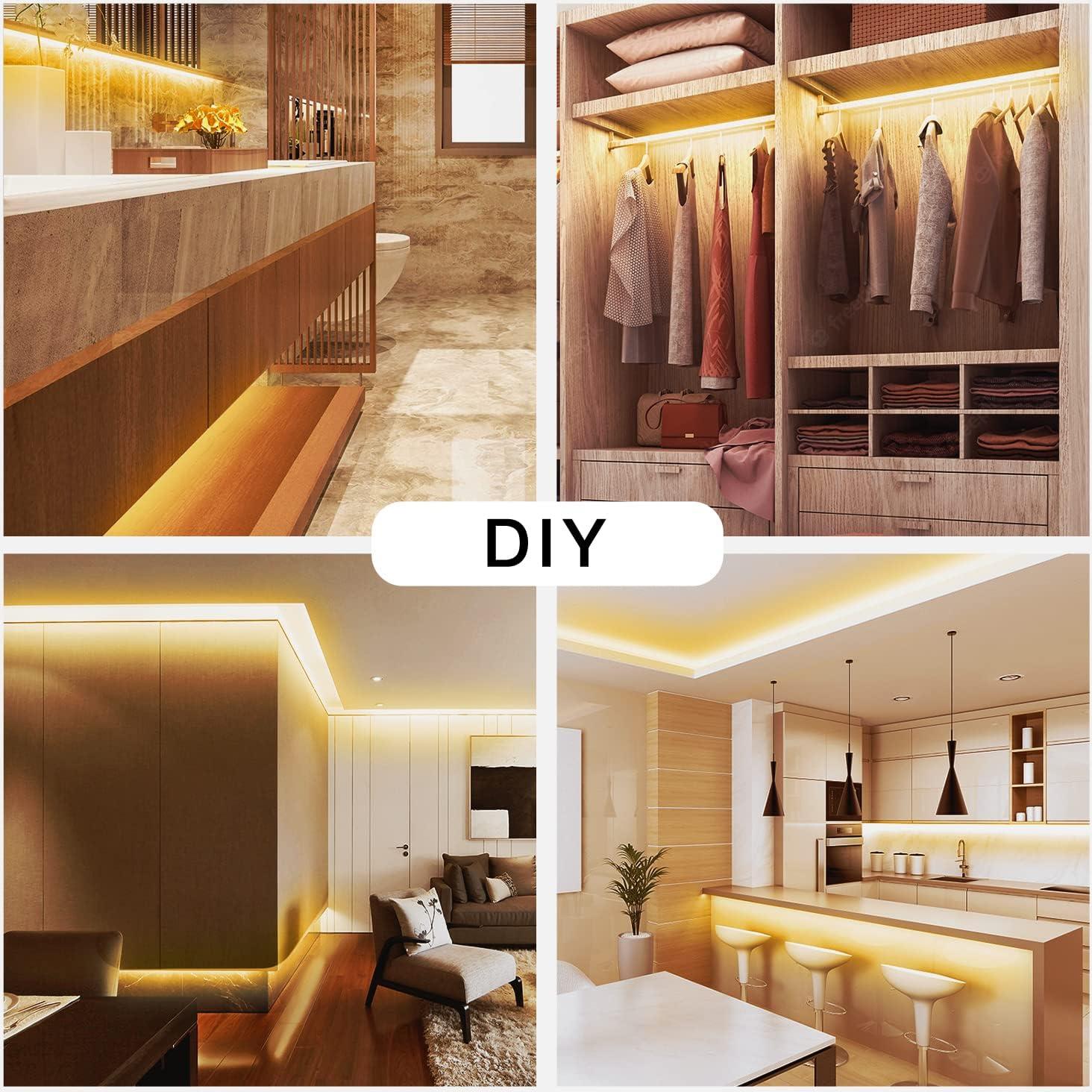 Tira LED regulable 5m blanca cálida DAYBETTER 3000K 12V