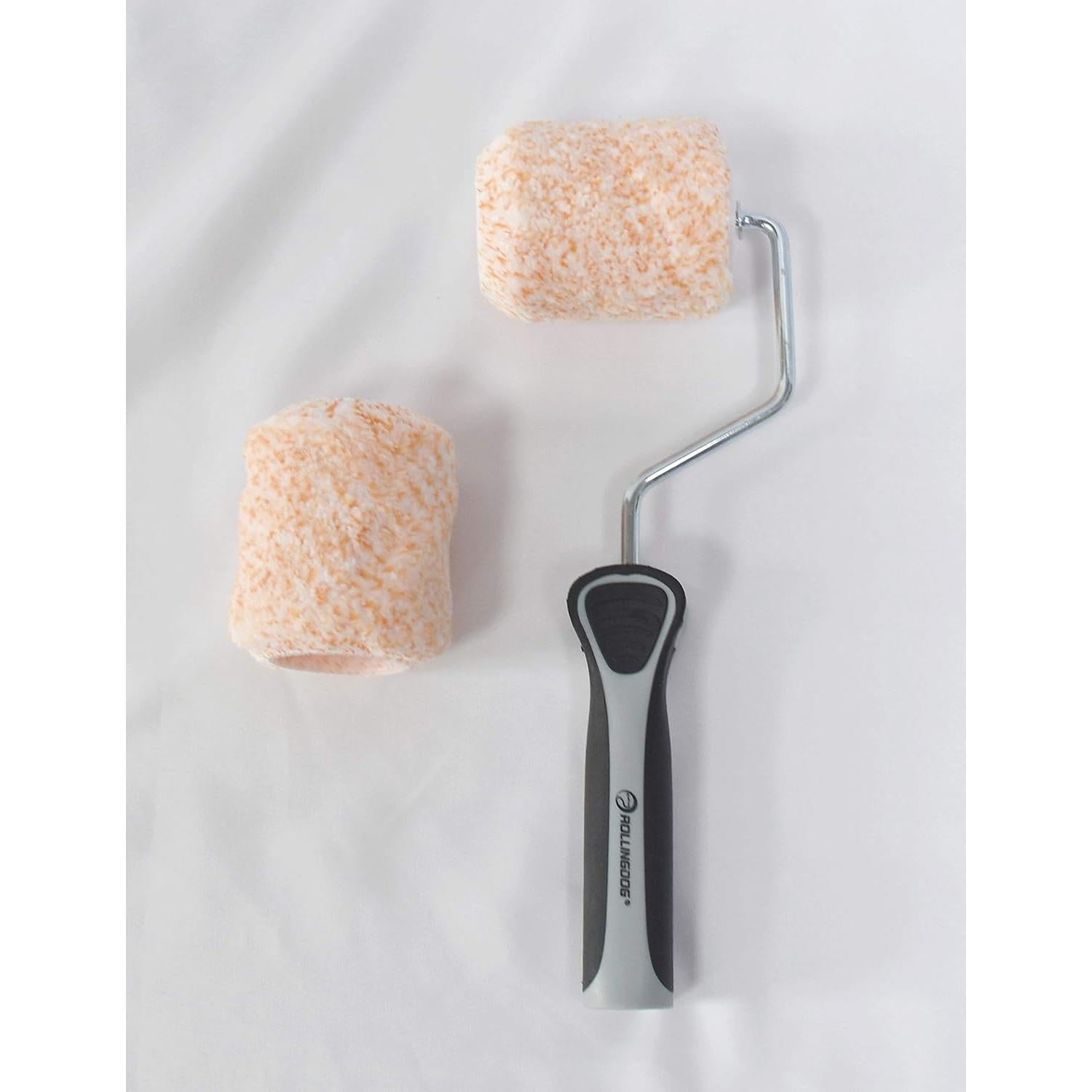 Funda de Rodillo de Pintura ROLLINGDOG 3" Microfibra 2 Piezas