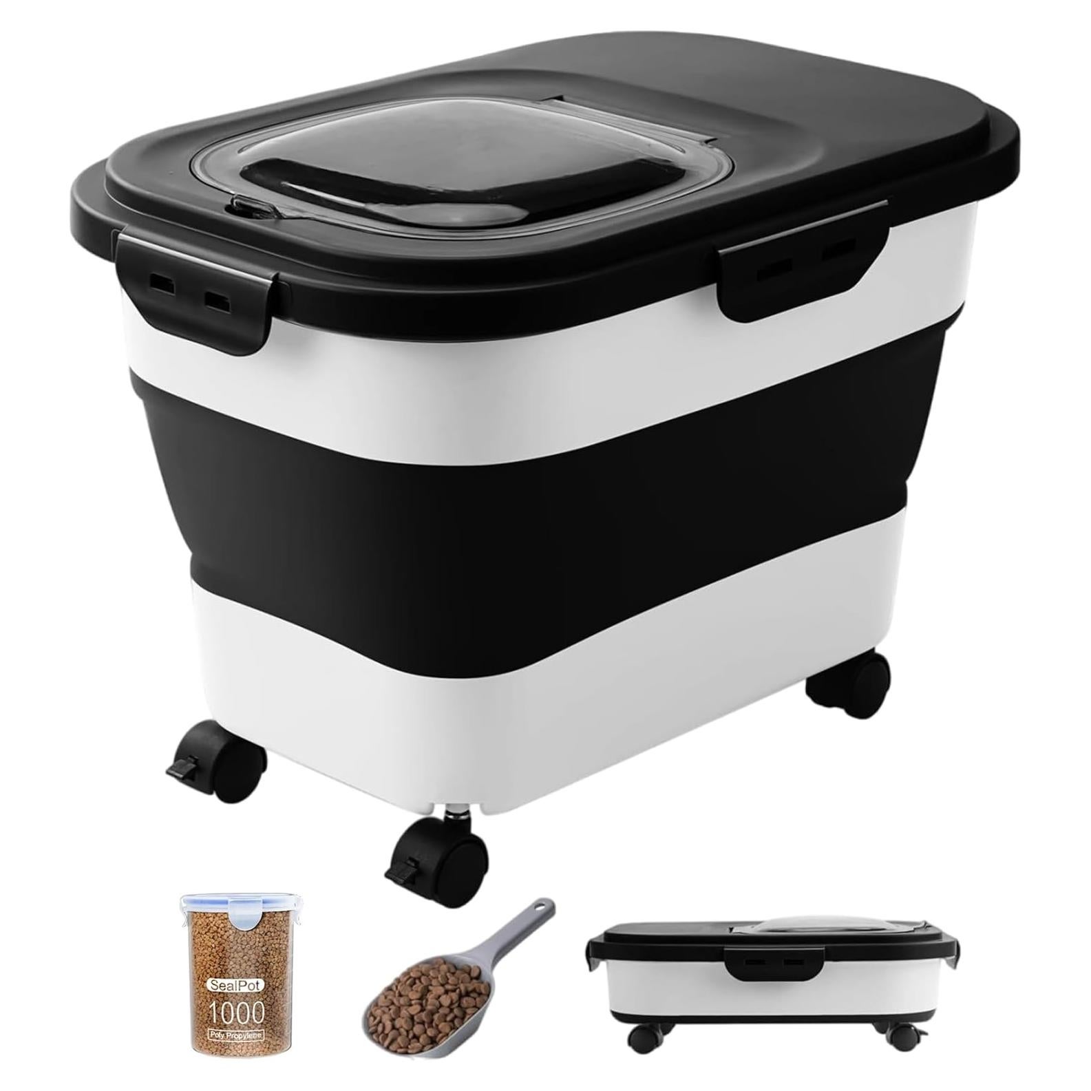 Contenedor de Almacenamiento de Comida para Perros DDMOMMY 10.43kg