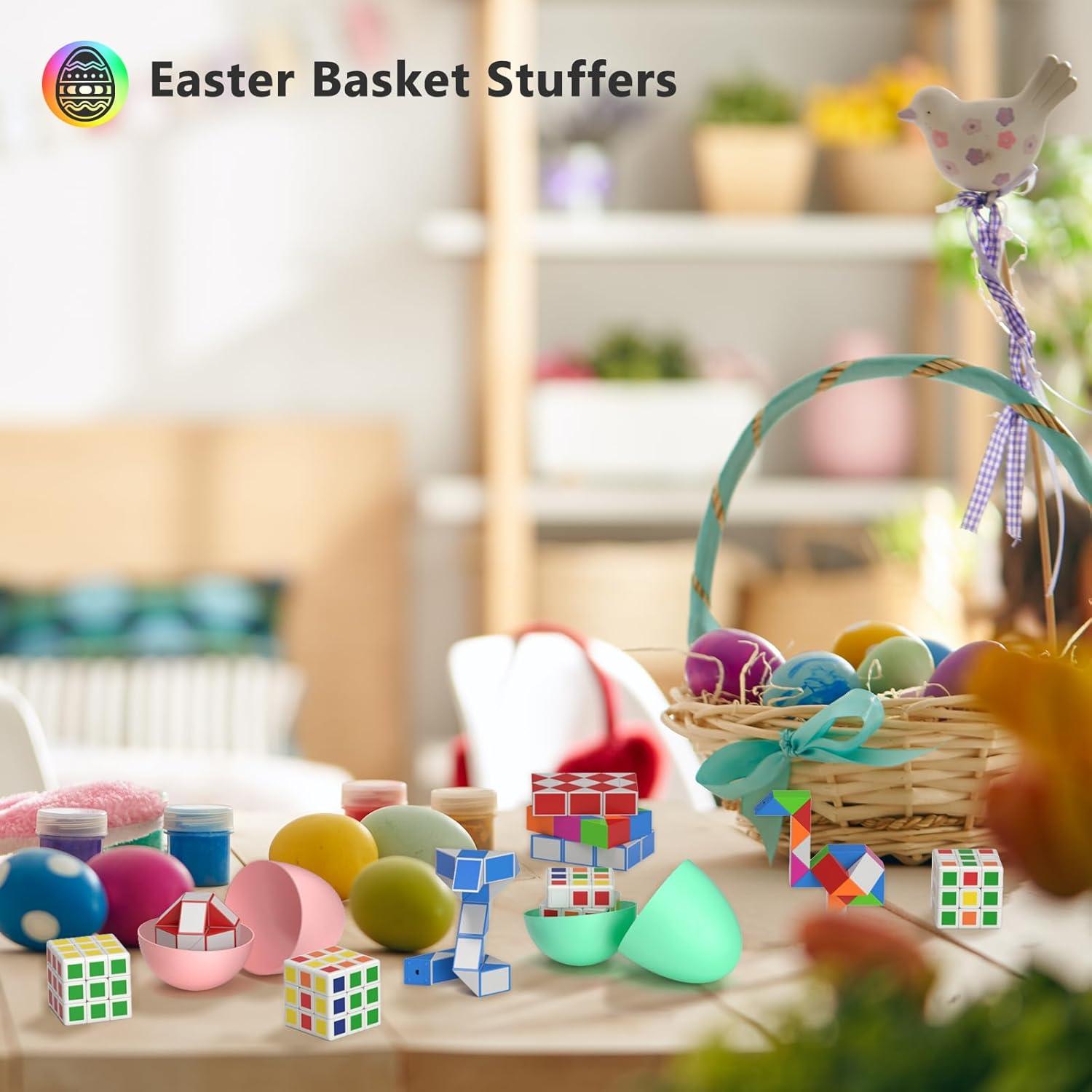 Set de 24 Mini Cubos Rompecabezas Vdealen para Niños