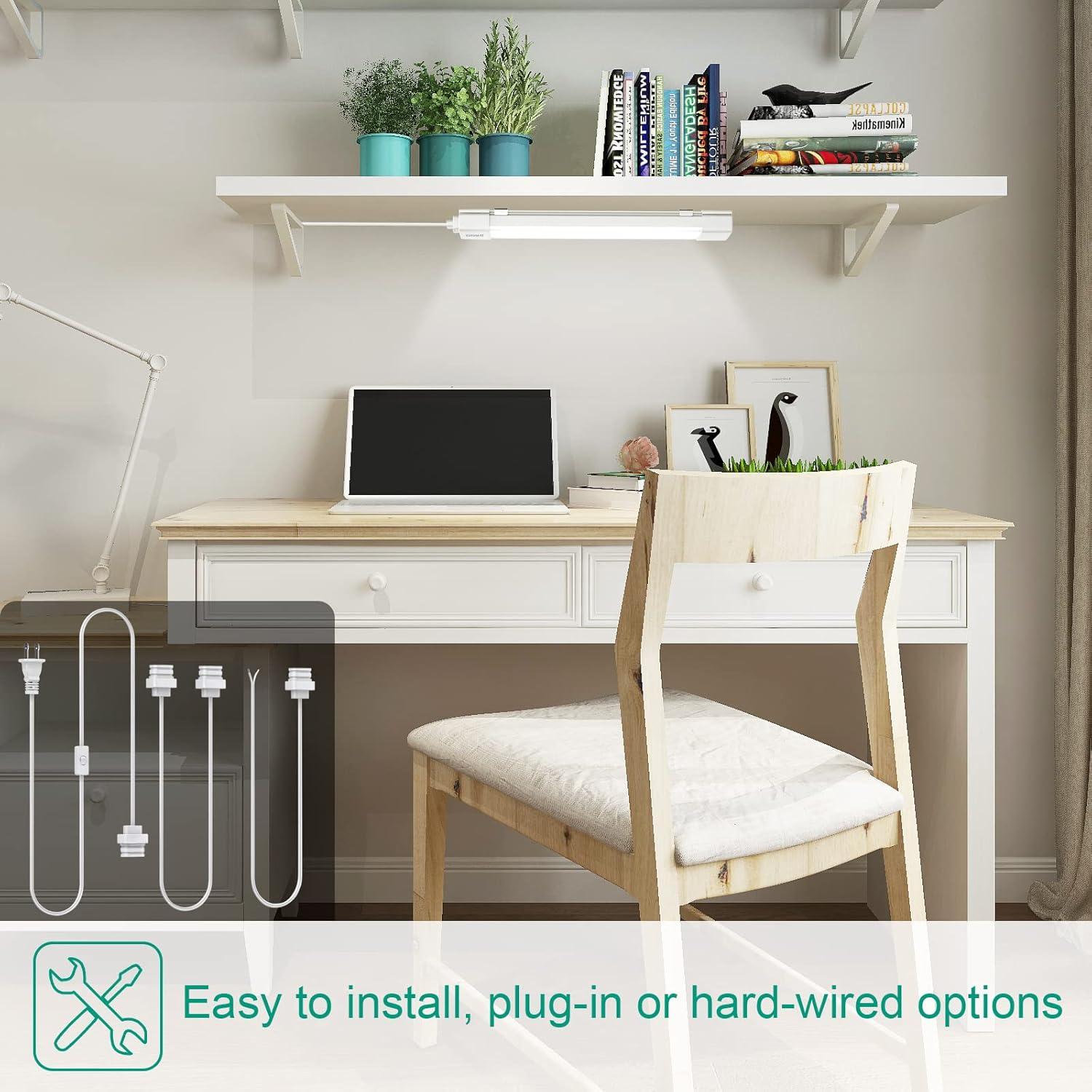 Luz LED Bajo Gabinete KUKUMAO 43cm 1700LM IP66 5000K