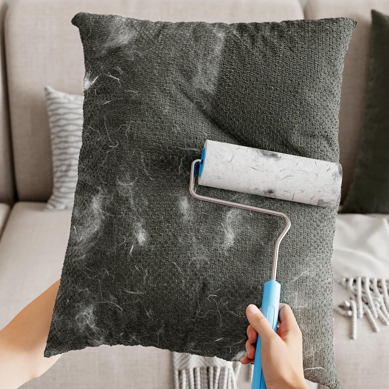 Rodillo Quitapelusas Albatross 444 Hojas 16 cm Mango Ergonómico