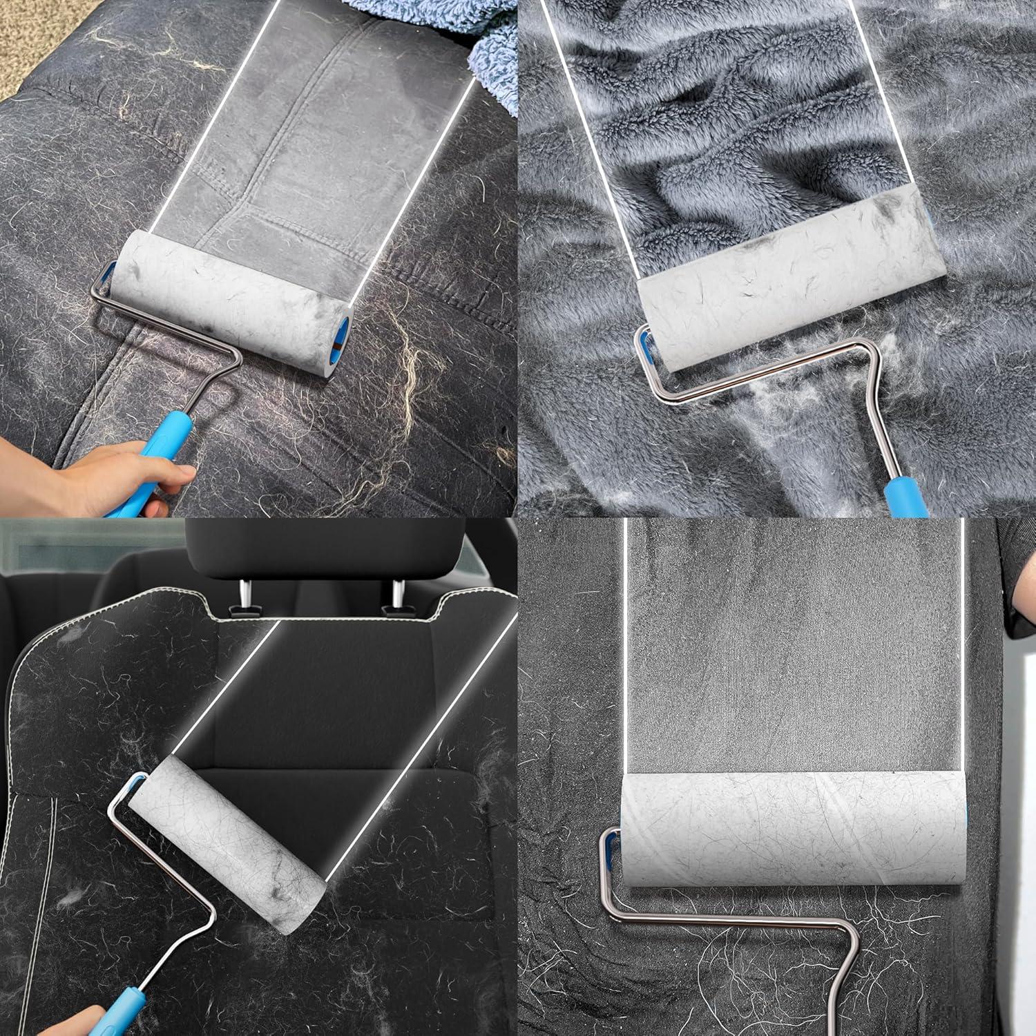 Rodillo Quitapelusas Albatross 444 Hojas 16 cm Mango Ergonómico