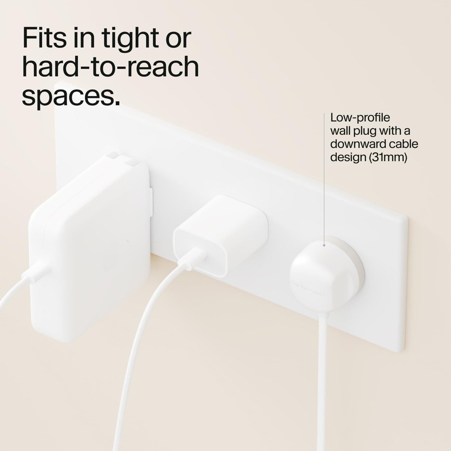 Cargador Rápido USB-C 30W Twelve South con Cable 1.22m