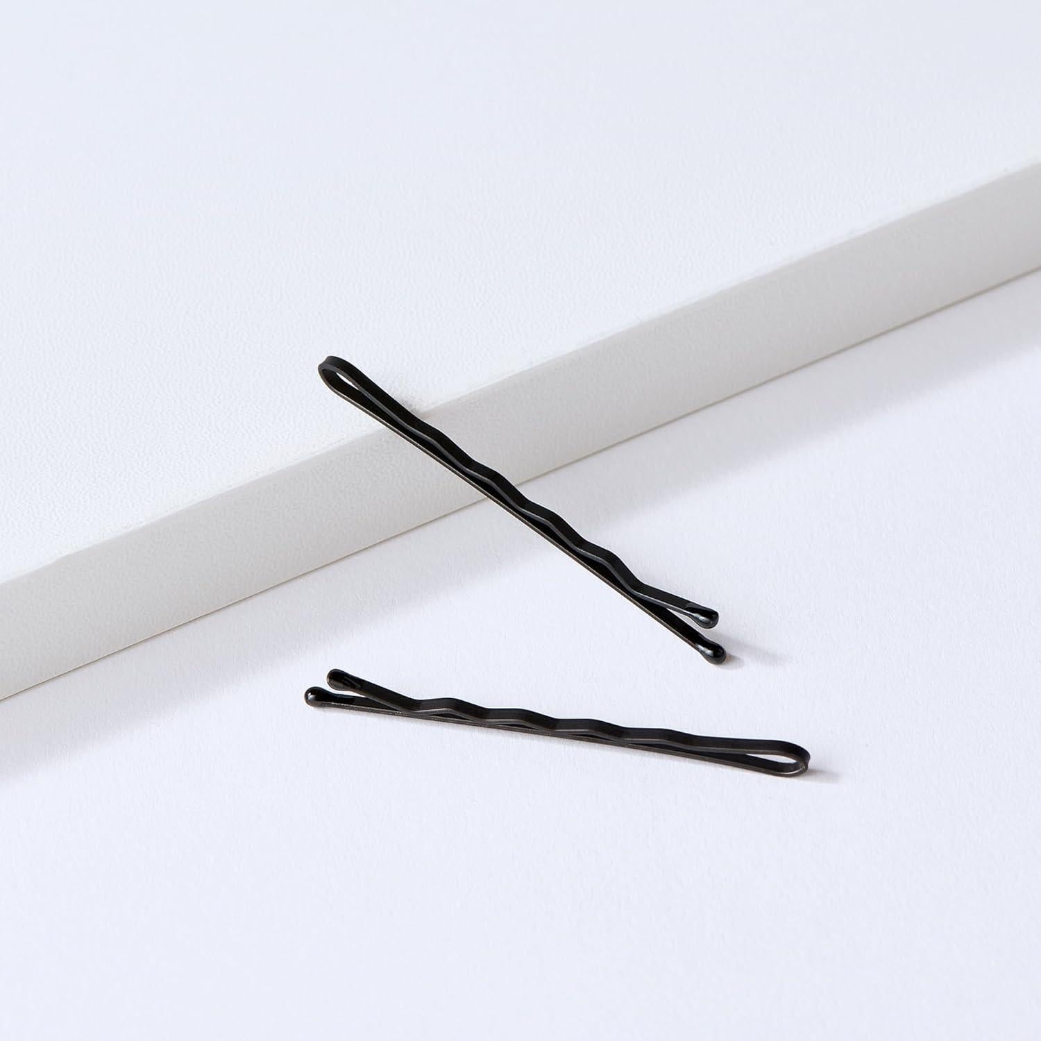 Pasadores de Cabello Rizados Fromm 2" Negro Mate 600 Unidades