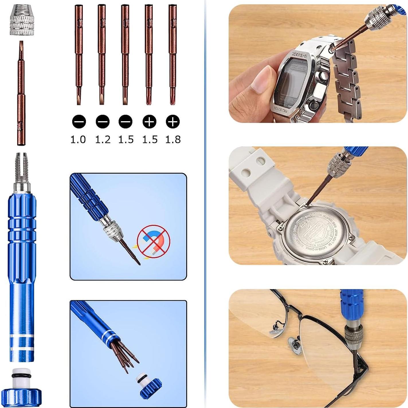 Kit de Herramientas EasyTime para Reemplazo de Batería de Reloj