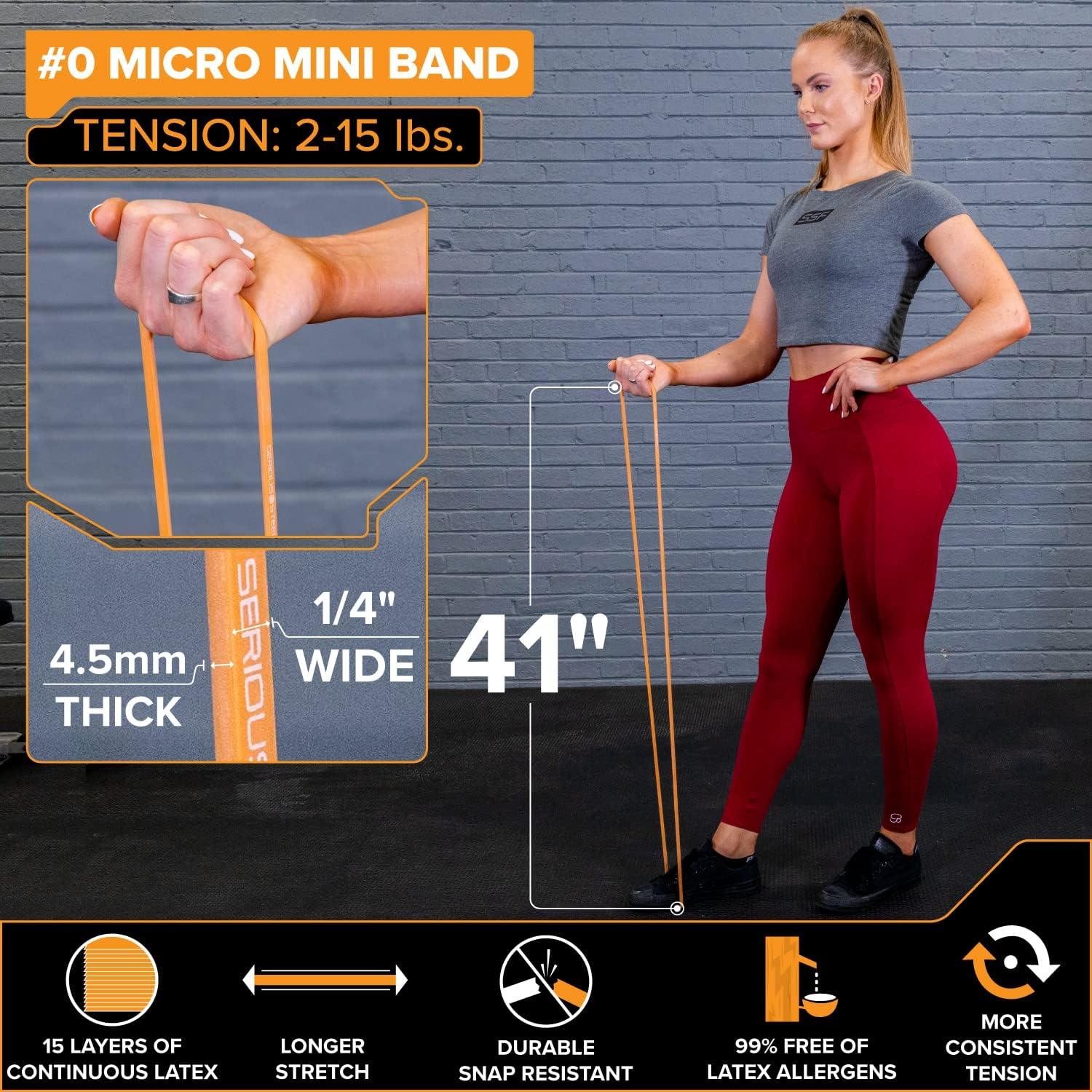 Banda de Pull-Up Asistida Serious Steel Fitness Naranja 41"