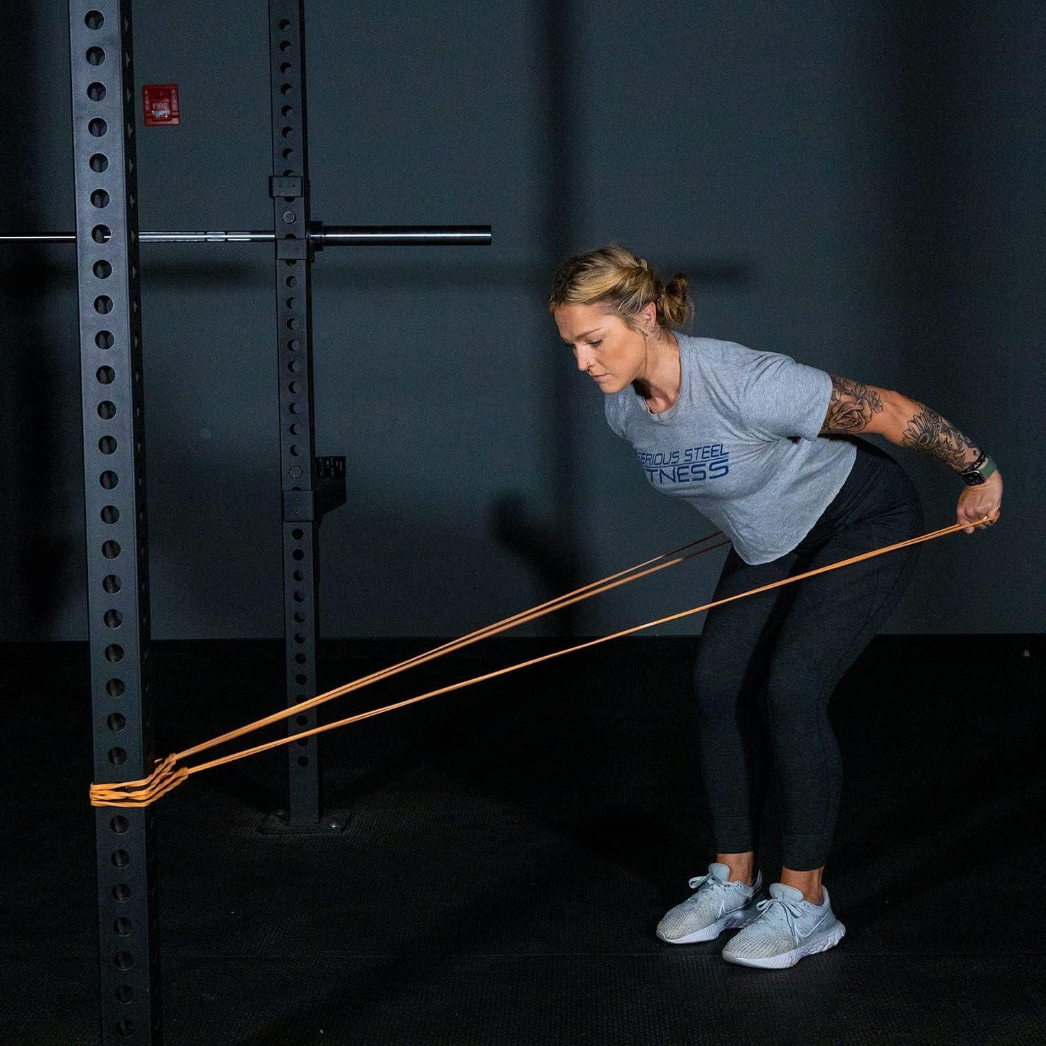 Banda de Pull-Up Asistida Serious Steel Fitness Naranja 41"