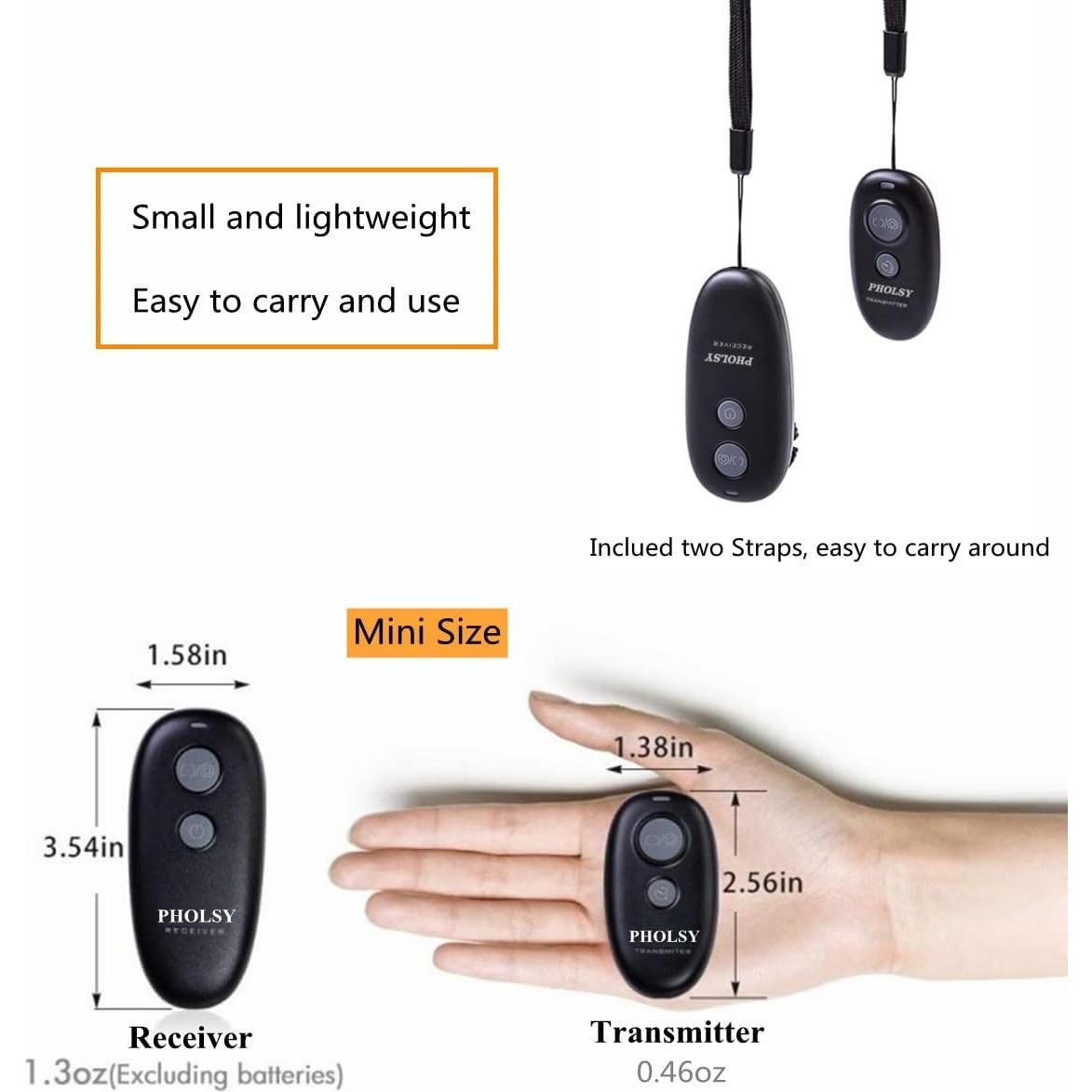 Control Remoto Inalámbrico PHOLSY para Cámara Fujifilm