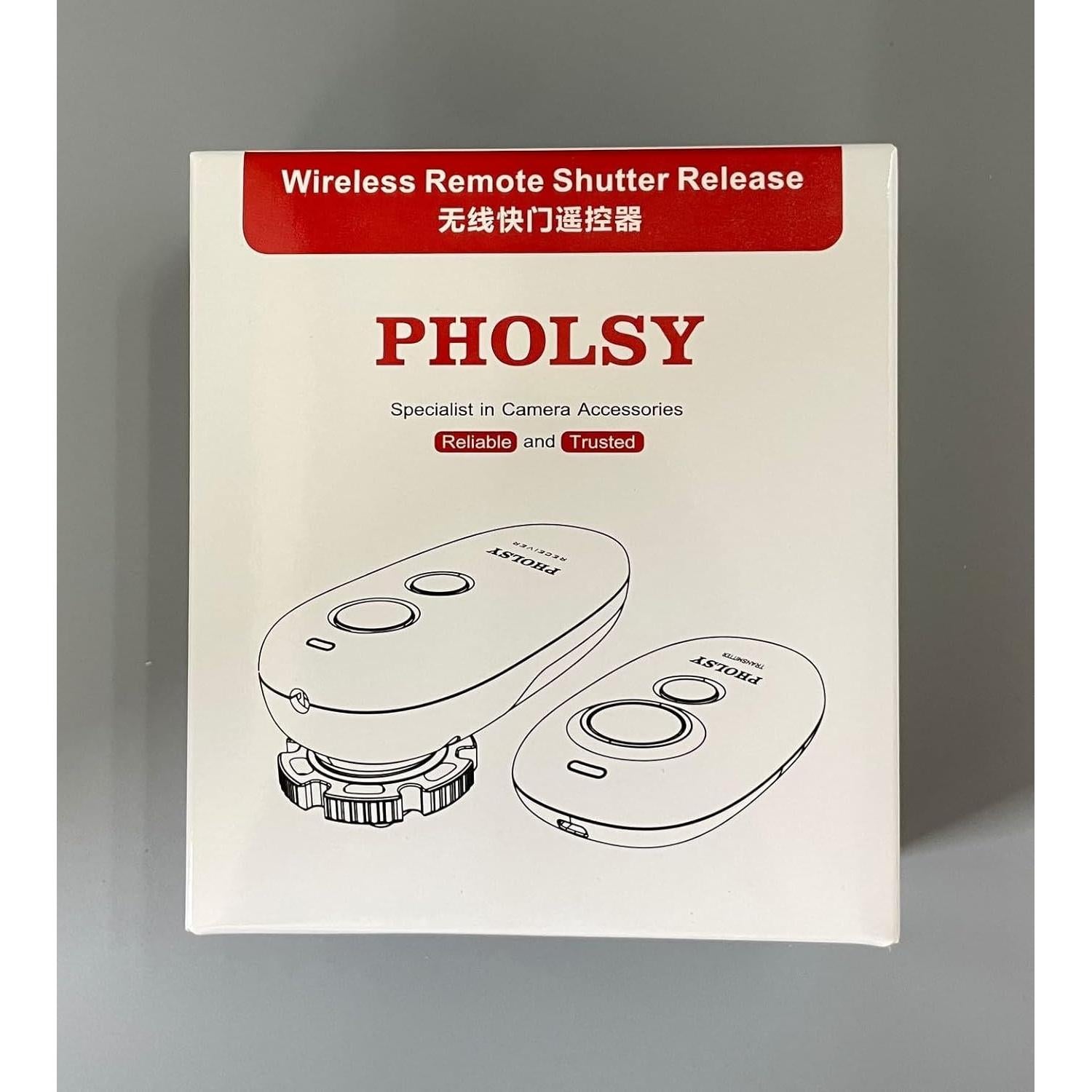 Control Remoto Inalámbrico PHOLSY para Cámara Fujifilm