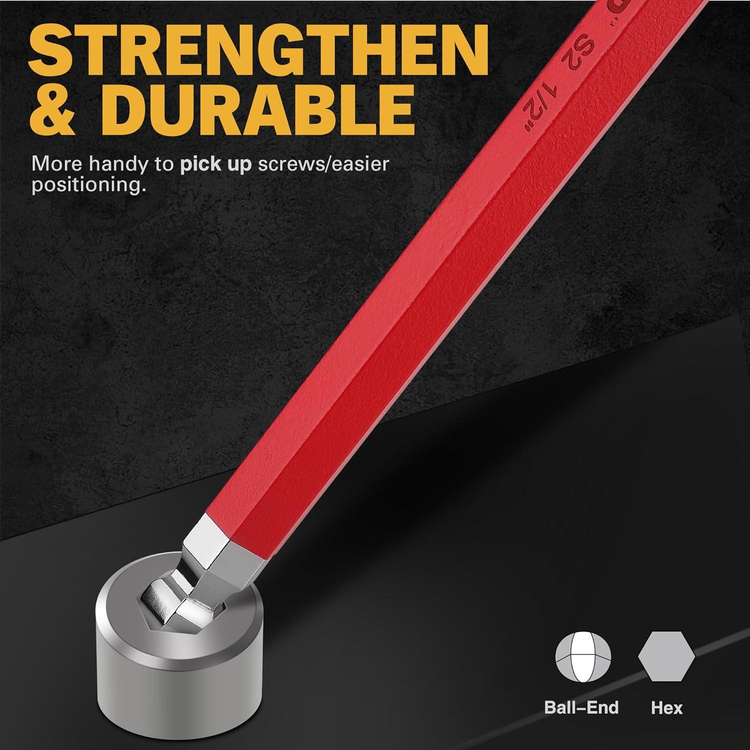 Juego de Llaves Allen Jumbo ELEAD 13 Piezas SAE 5/64-3/4