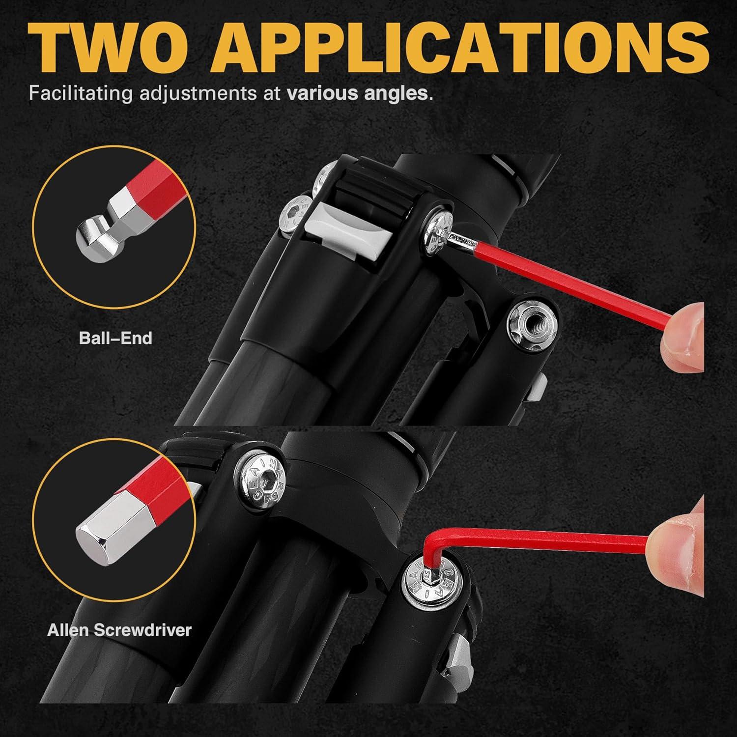 Juego de Llaves Allen Jumbo ELEAD 13 Piezas SAE 5/64-3/4