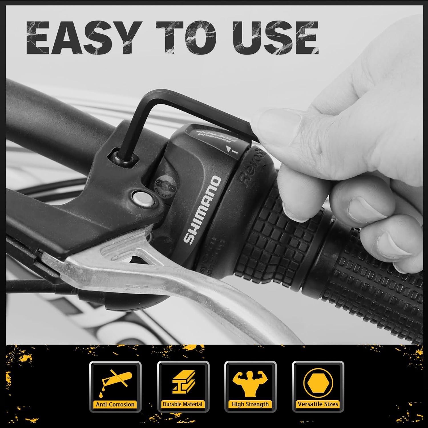 Conjunto de Llaves Hexagonales ELEAD 31 Piezas Acero 0.7-10mm