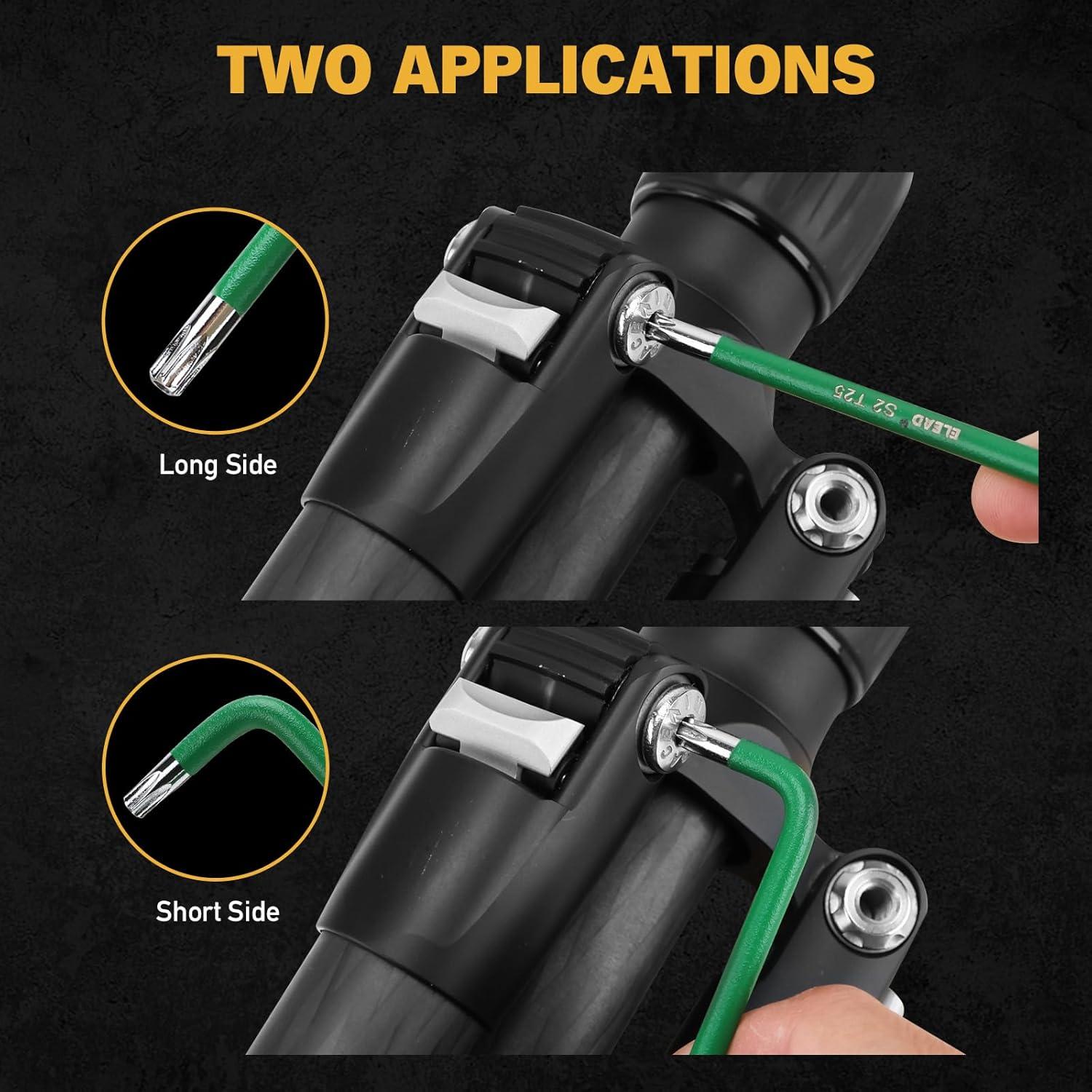 Conjunto de Llaves Torx Jumbo ELEAD 13 Piezas T10 a T80