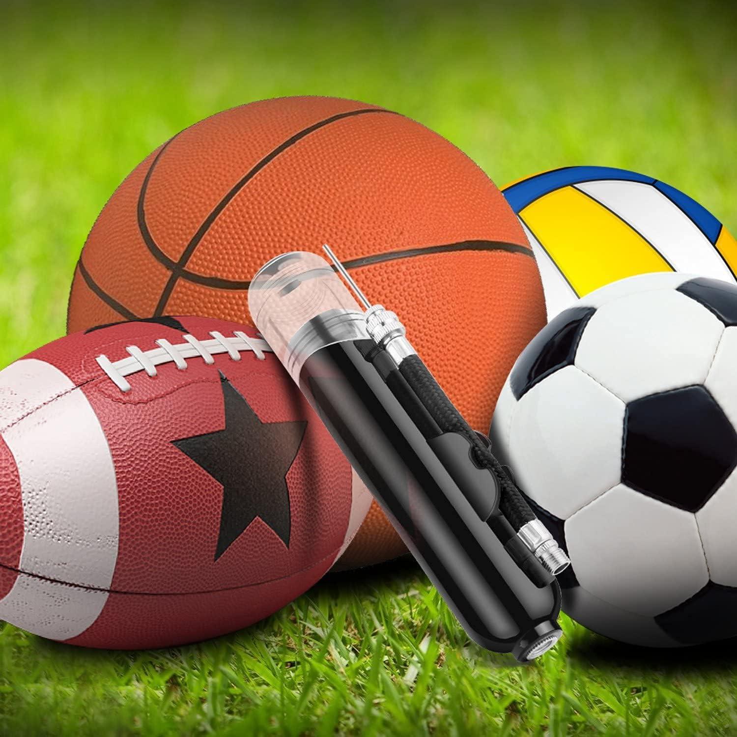 Bomba de Pelotas BROTOU Doble Acción con Agujas y Boquillas