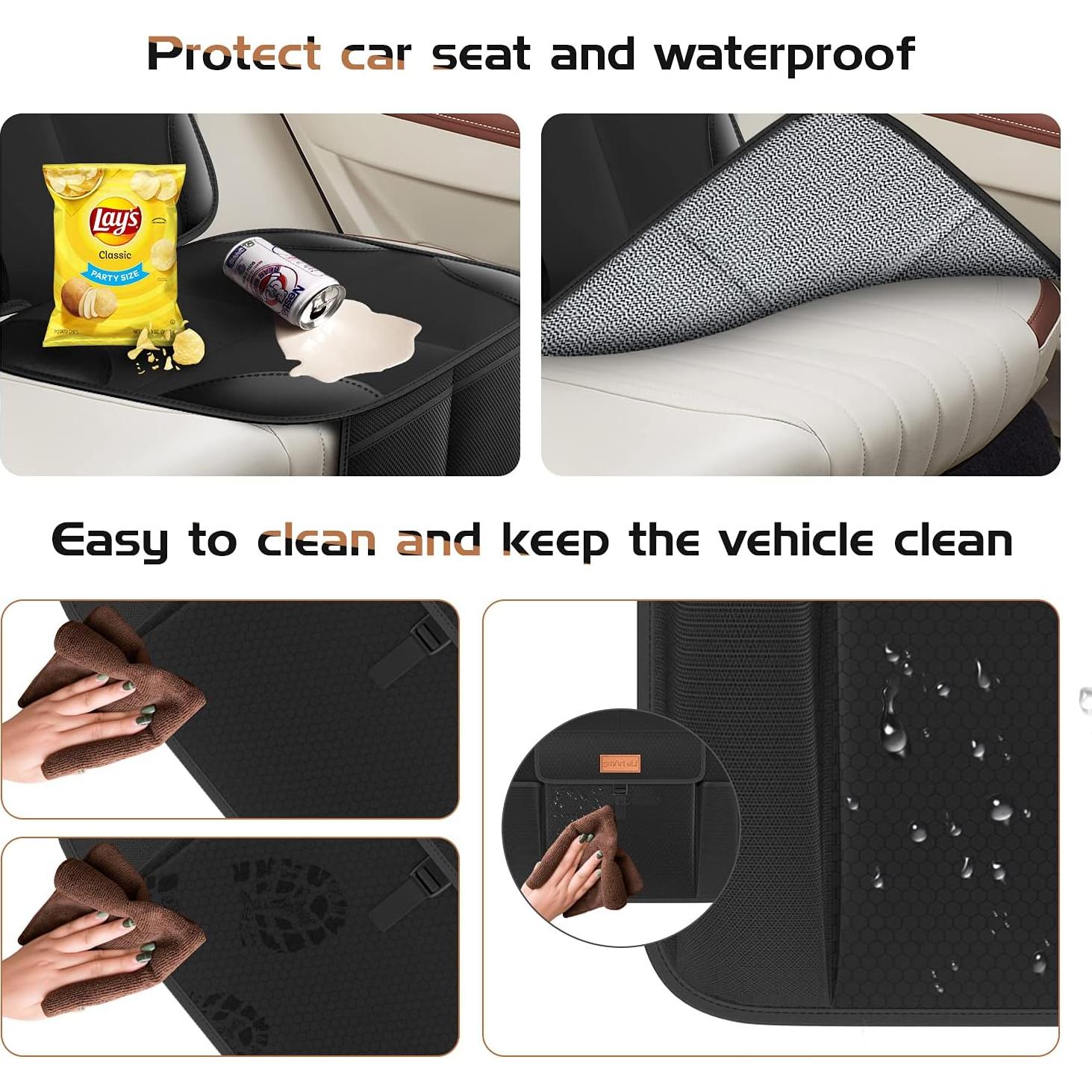 Organizador de Asiento Trasero SMART ELF Negro Impermeable