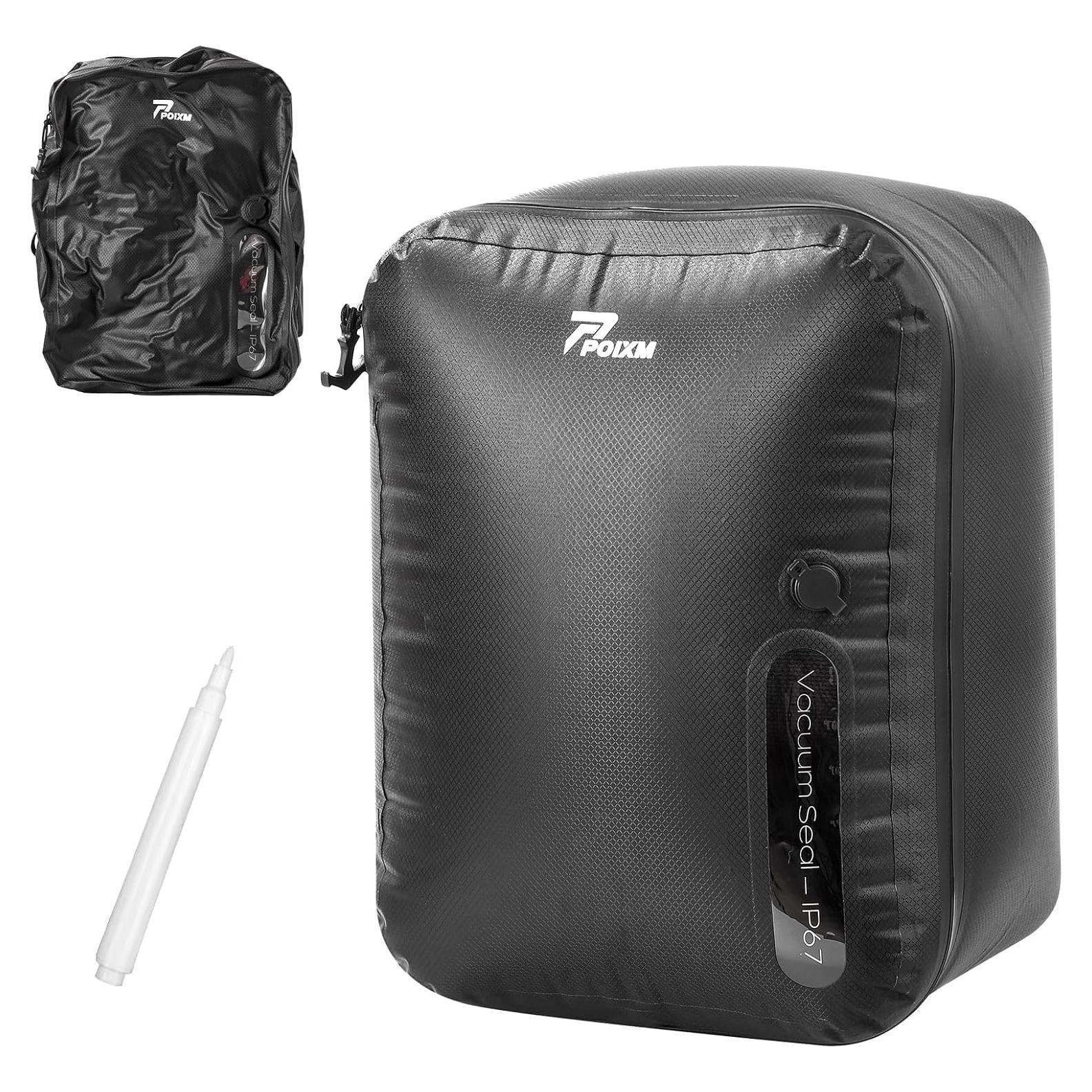 Bolsas de Vacío Reutilizables POIXM 1PC Impermeables 38x28cm