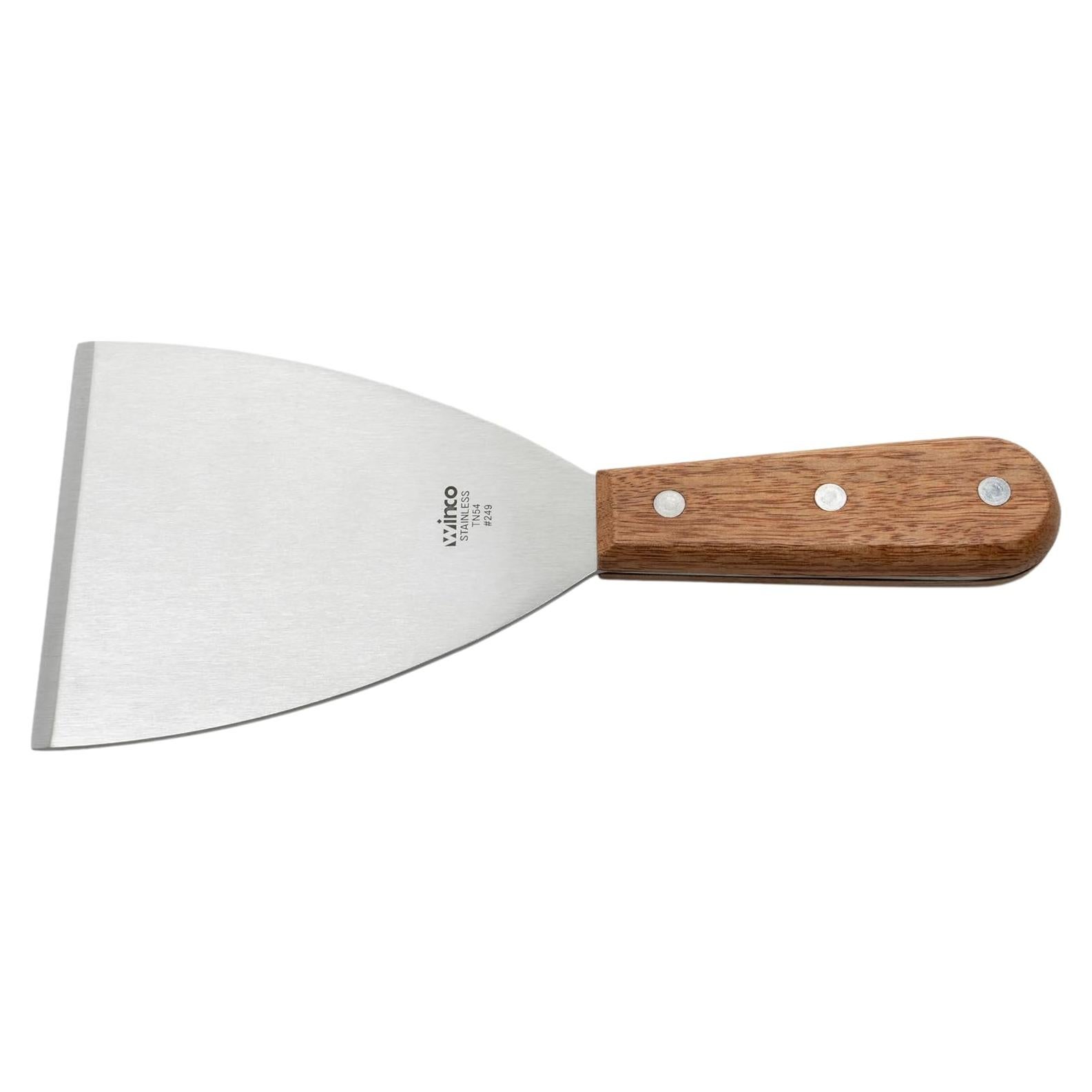 Raspador de Cuchilla Winco TN54 Acero Inoxidable Mediano