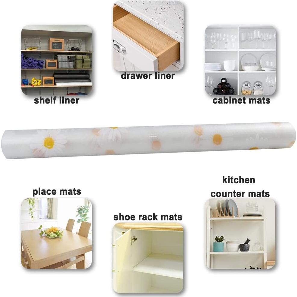 Forro de estantería KIMCHOMERSE EVA 30.48cm x 299.72cm Floral