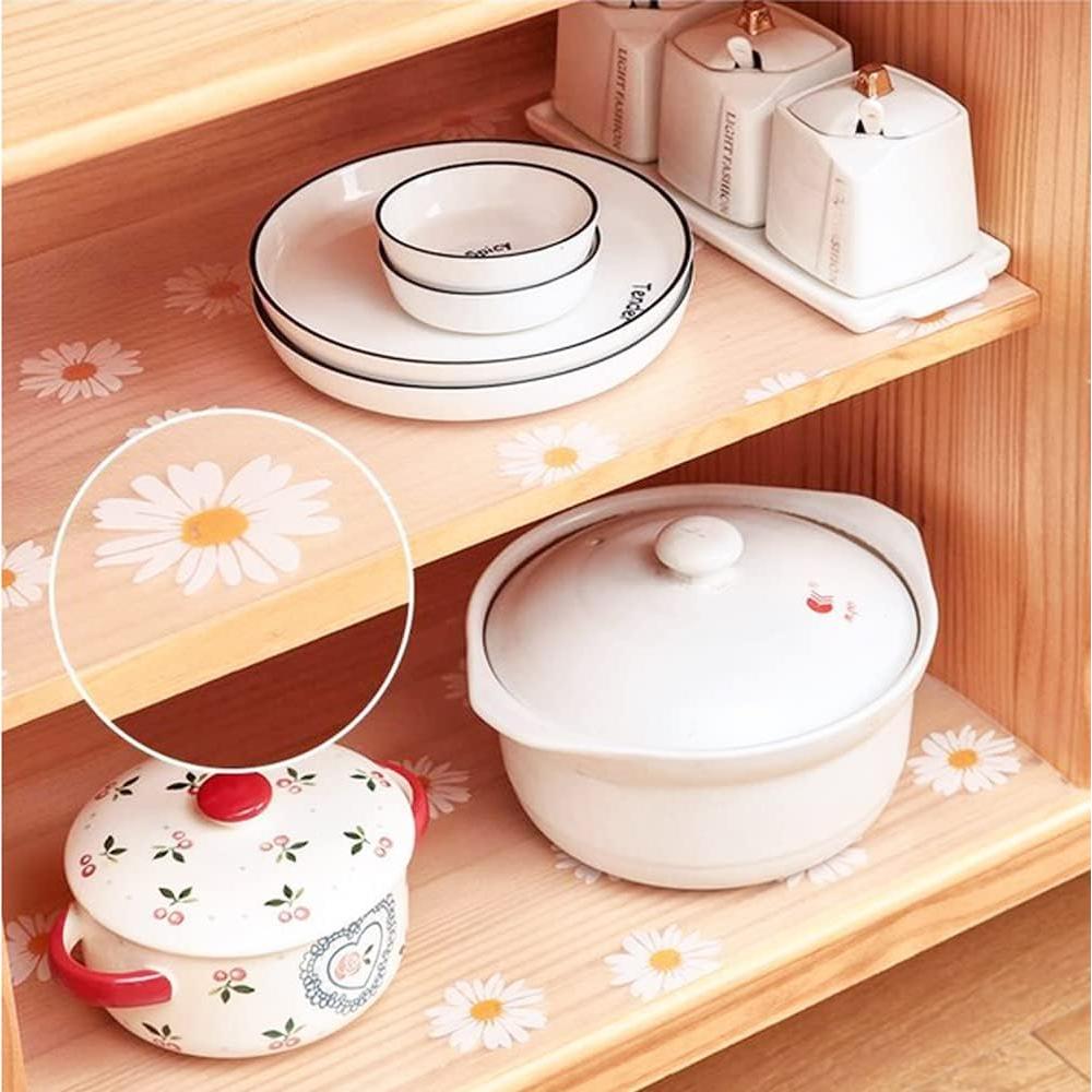 Forro de estantería KIMCHOMERSE EVA 30.48cm x 299.72cm Floral