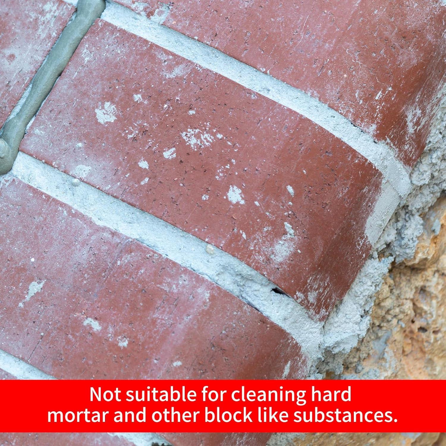 Cepillo de limpieza de ranuras 4TH - Cerdas duras, negro