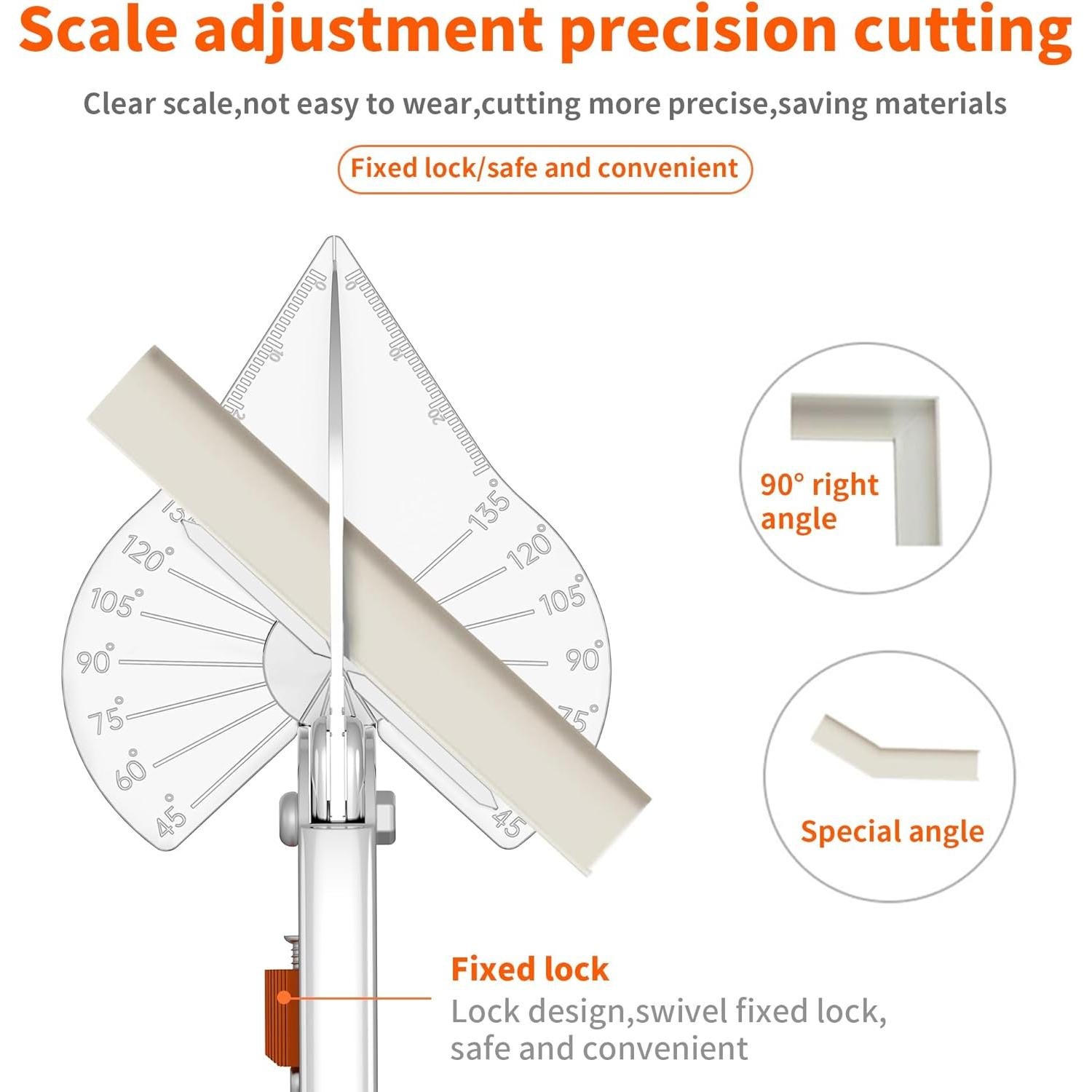 Tijeras Multifuncionales GARTOL HD-3101 para Corte de Molduras