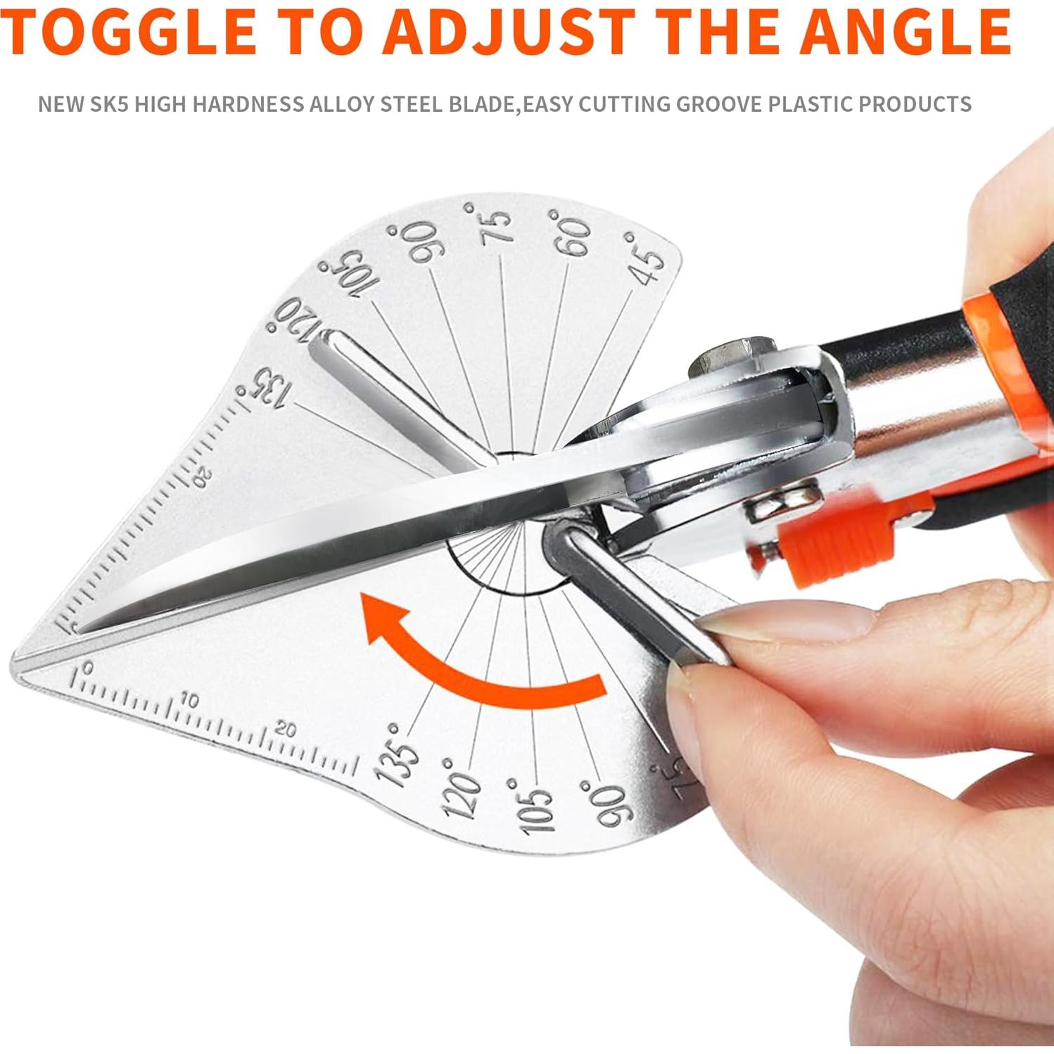 Tijeras Multifuncionales GARTOL HD-3101 para Corte de Molduras