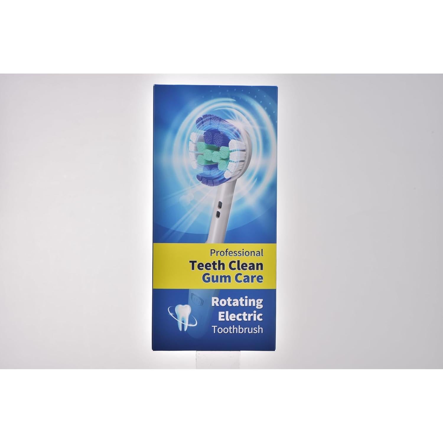 Cepillo de dientes eléctrico TEETHEORY con 8 cabezales y 4 modos