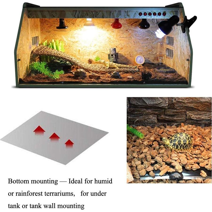 Almohadilla Térmica para Reptiles KABASI 14W 28x28 cm