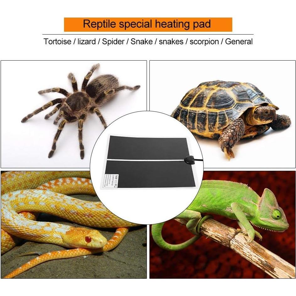 Almohadilla Térmica para Reptiles KABASI 14W 28x28 cm